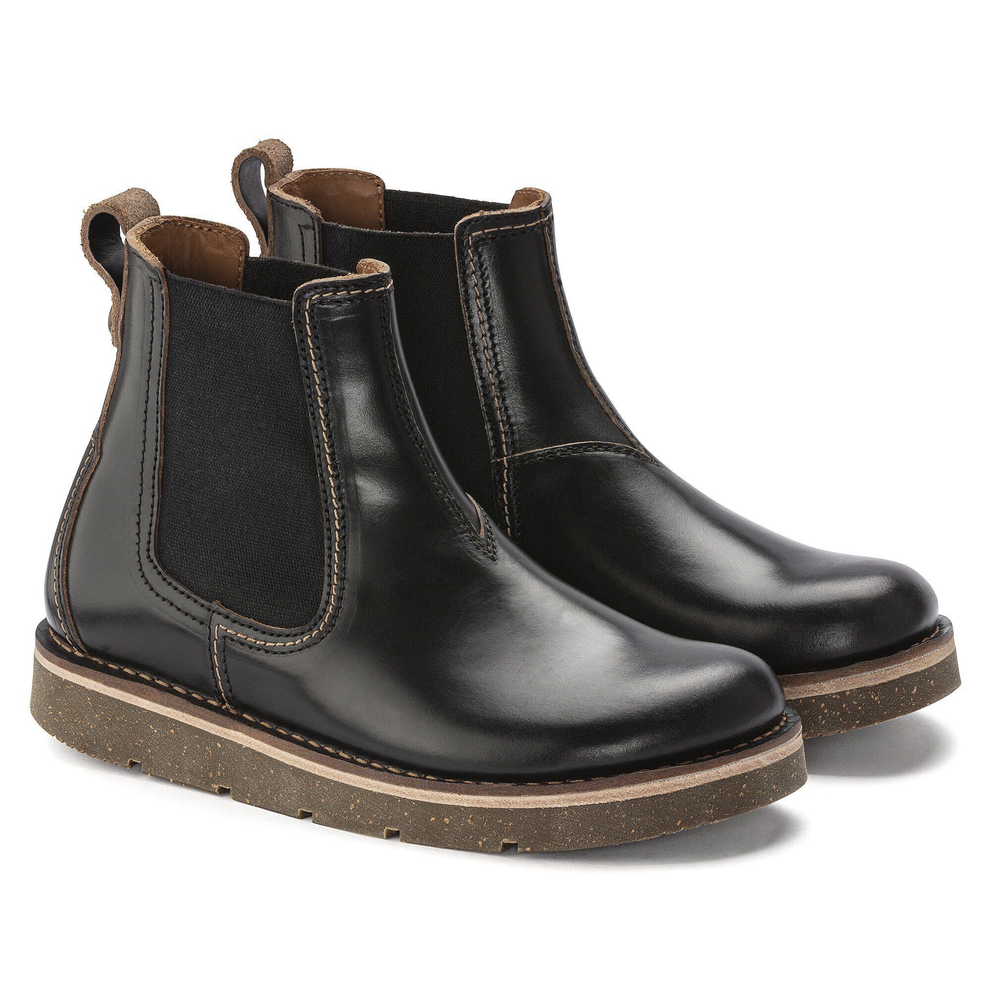Birmingham Slip On Men Natural Leather Oiled