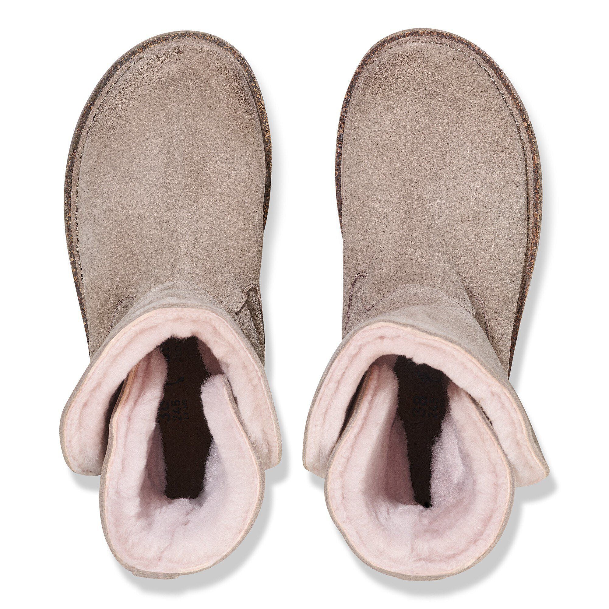 Uppsala Shearling Suede Leather