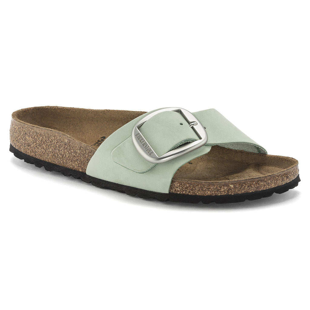 Madrid Big Buckle Nubuck Leather