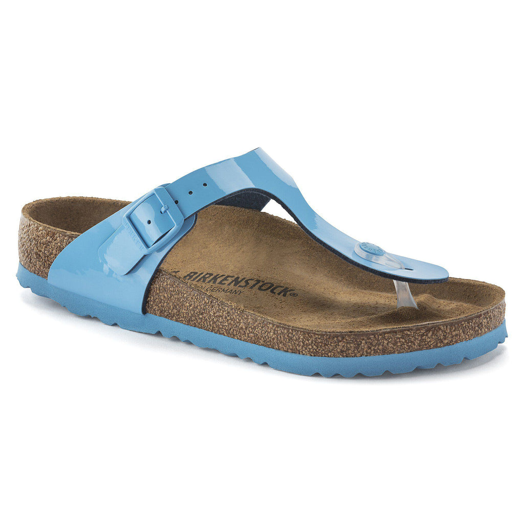 Gizeh Birko-Flor Patent Patent Sky Blue
