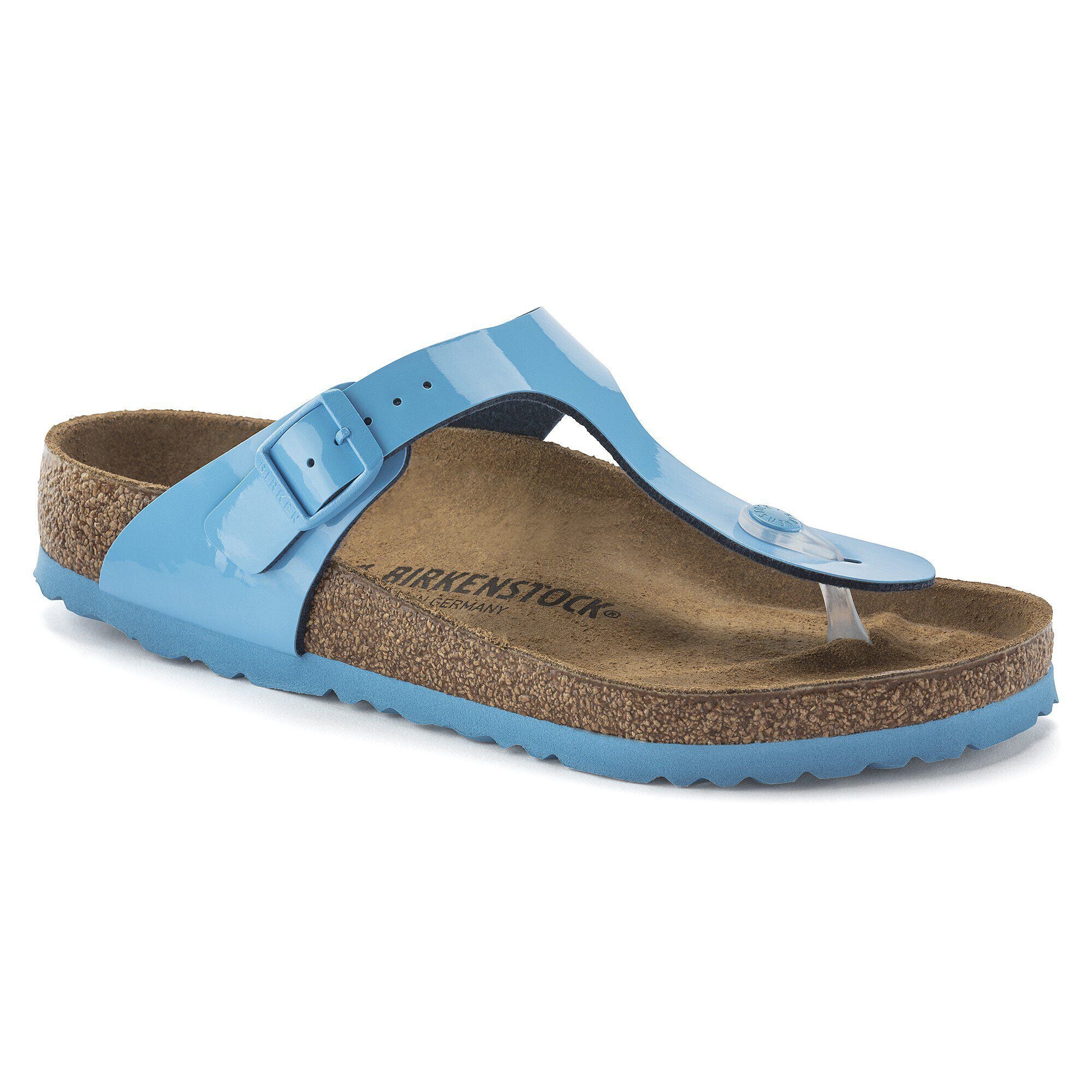 Gizeh Birko-Flor Patent Patent Sky Blue
