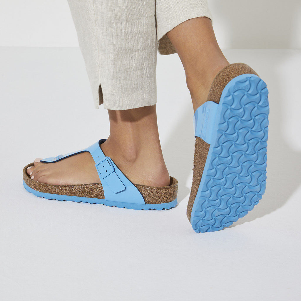 Gizeh Birko-Flor Patent Patent Sky Blue