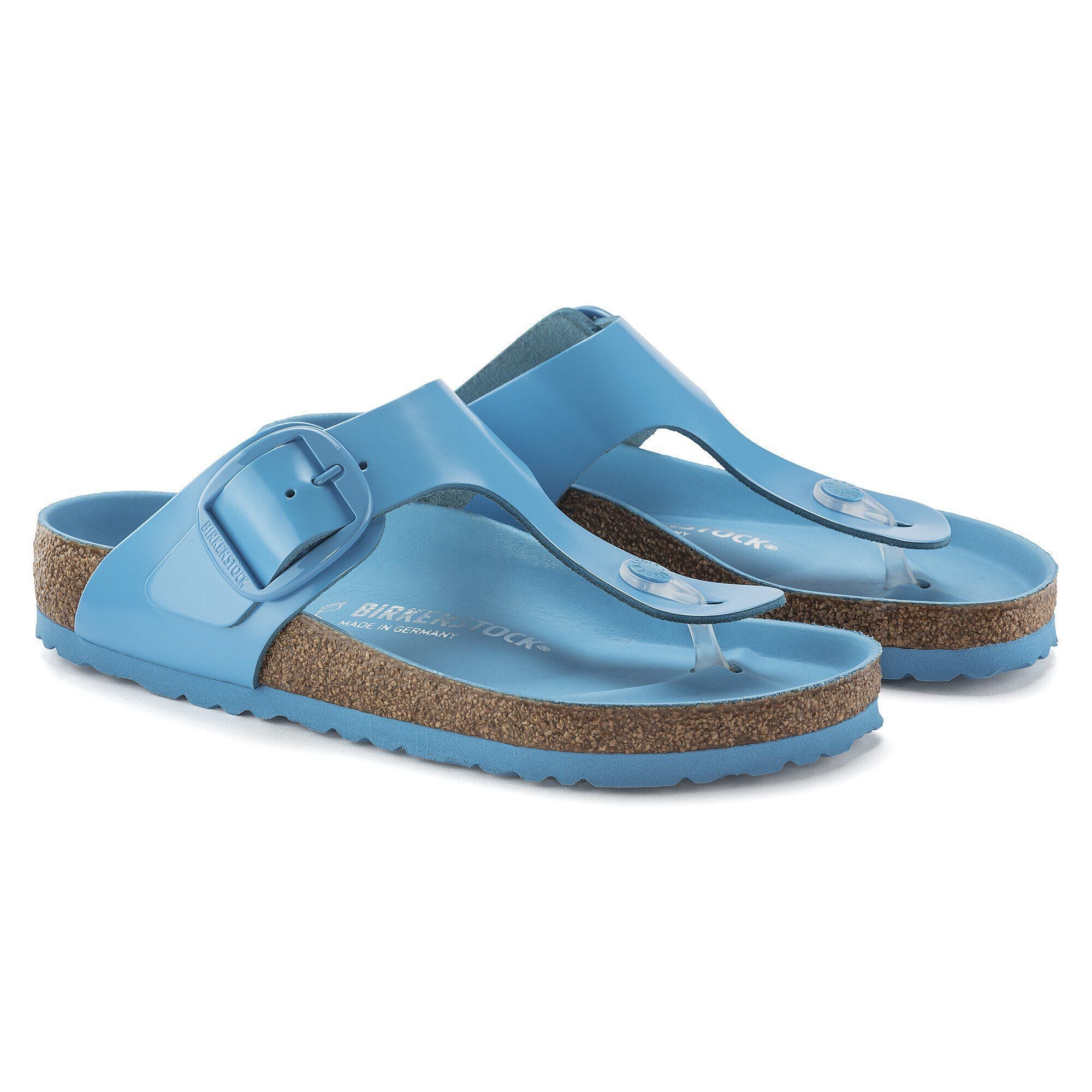 Gizeh Big Buckle Natural Leather Patent