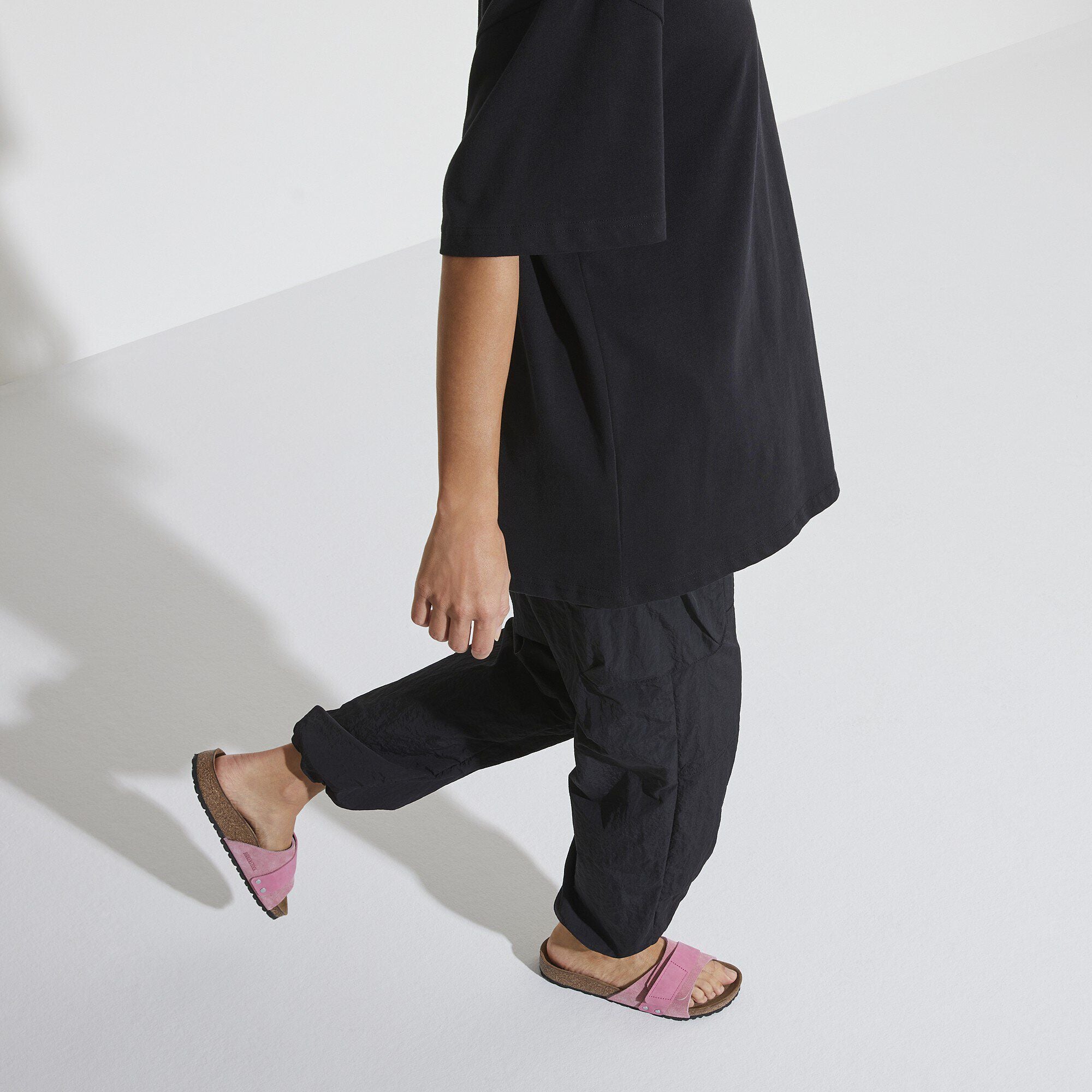 Oita Nubuck-Suede Leather Candy Pink