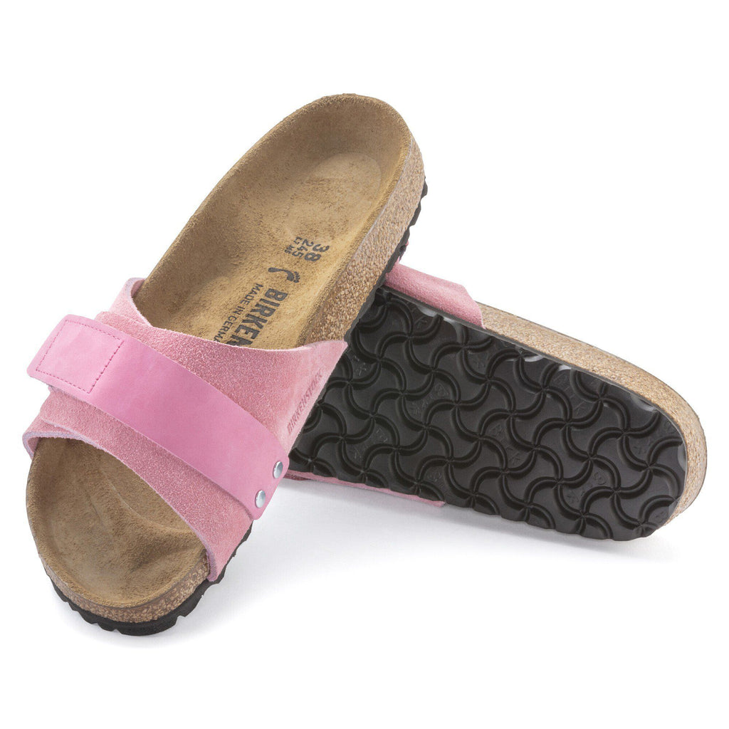 Oita Nubuck-Suede Leather Candy Pink
