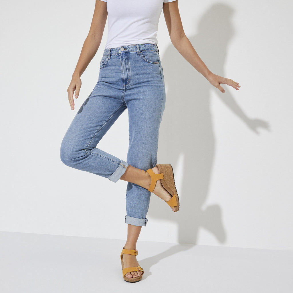 Soley Nubuck Leather Apricot