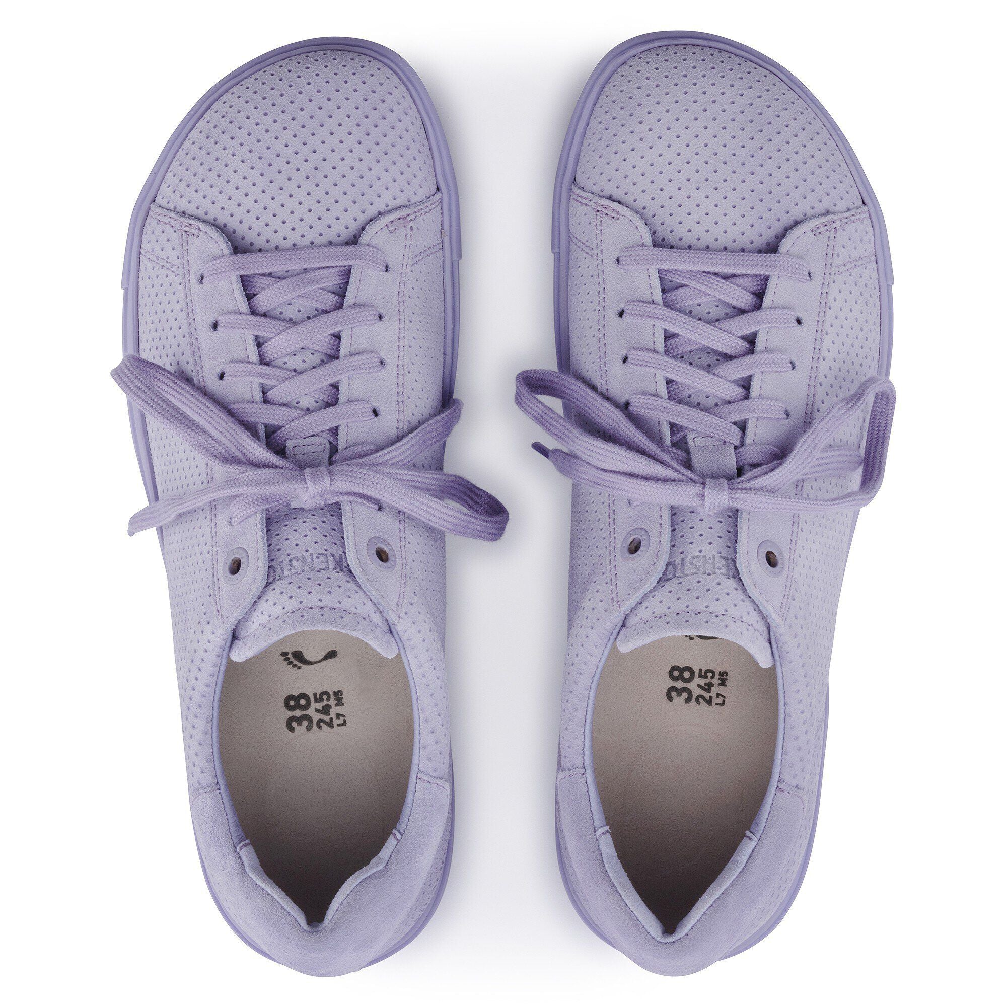 Bend Low Suede Leather Embossed
