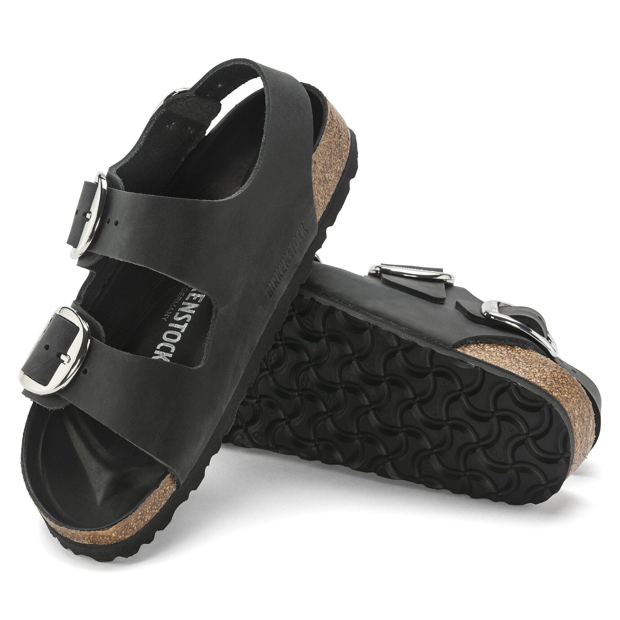 Milano Big Buckle Natural Leather Oiled