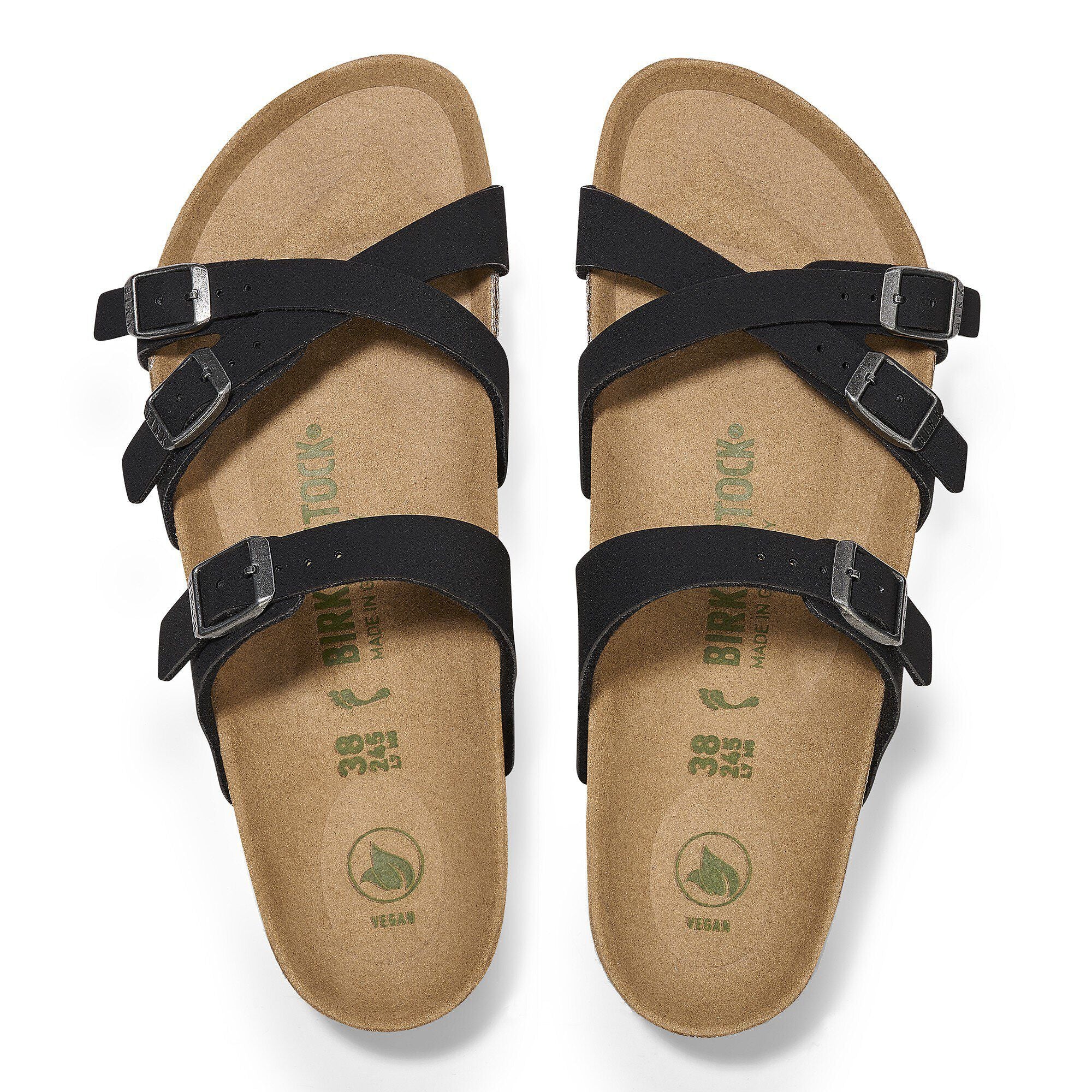 Franca Vegan Birkibuc Black
