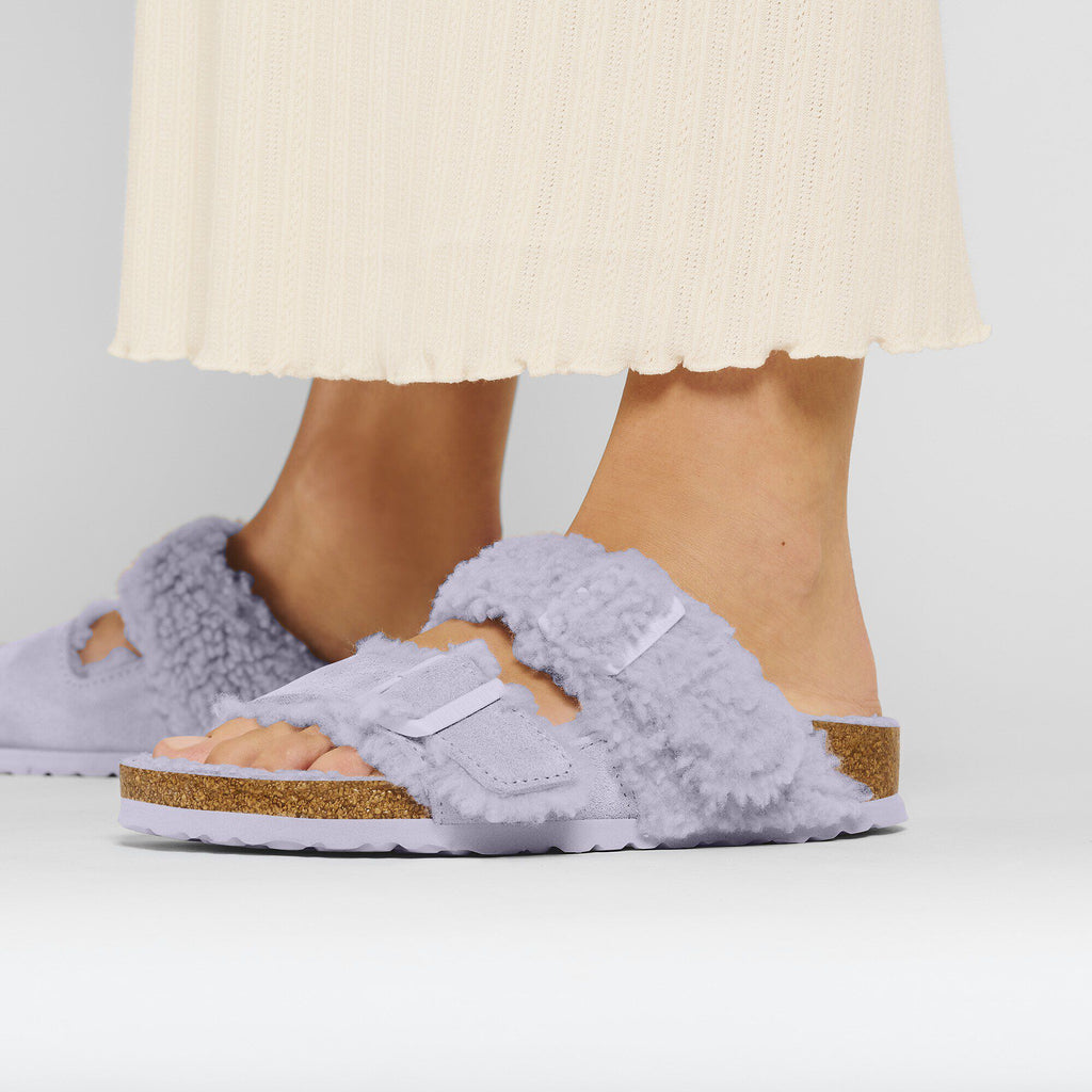 Arizona Teddy Split Suede Leather/Fur