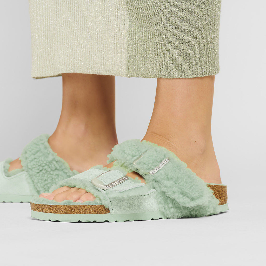Arizona Teddy Split Suede Leather/Fur