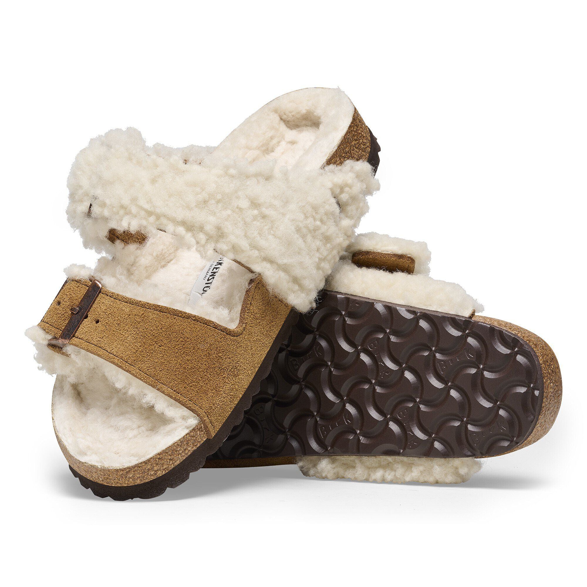 Arizona Teddy Split Suede Leather/Fur
