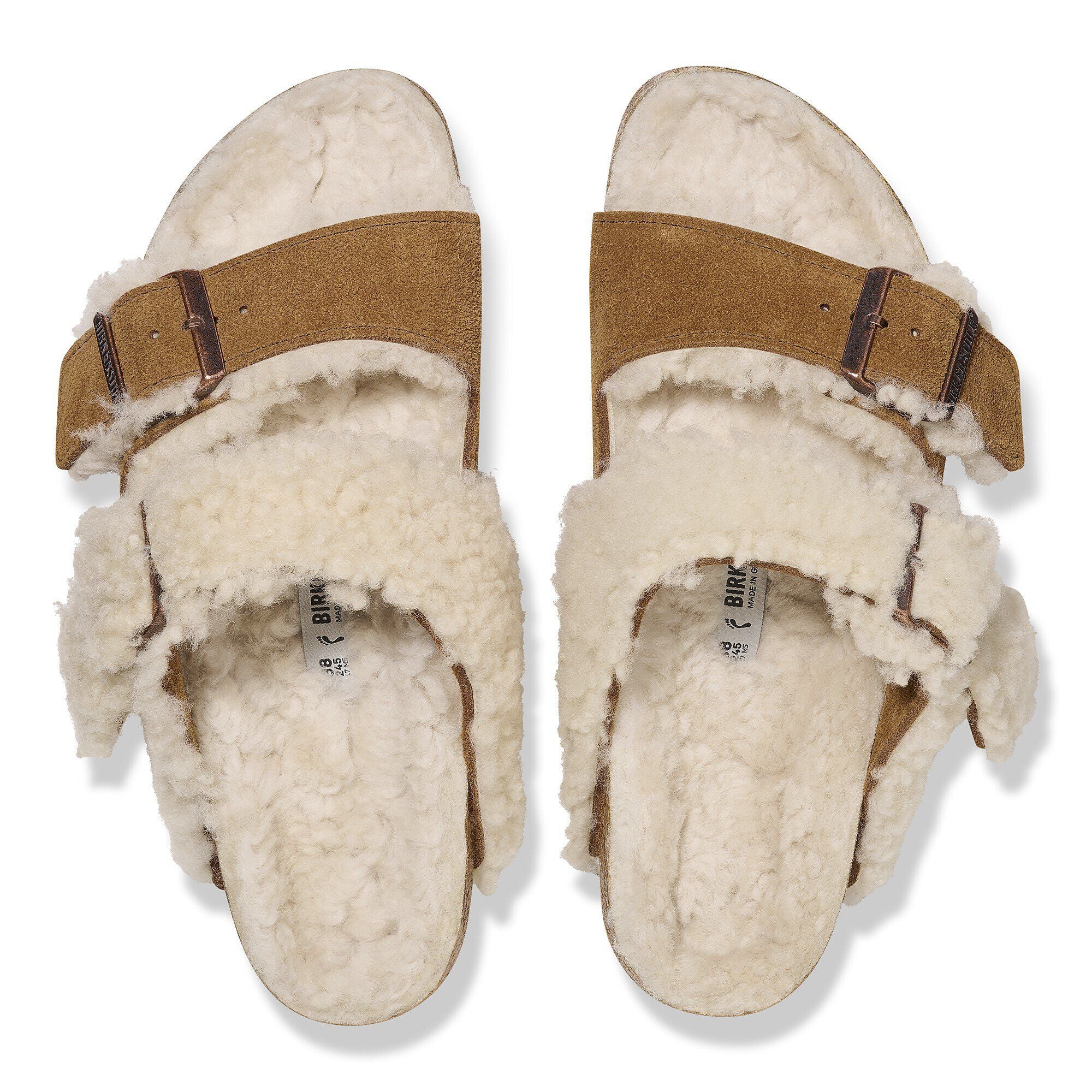 Arizona Teddy Split Suede Leather/Fur
