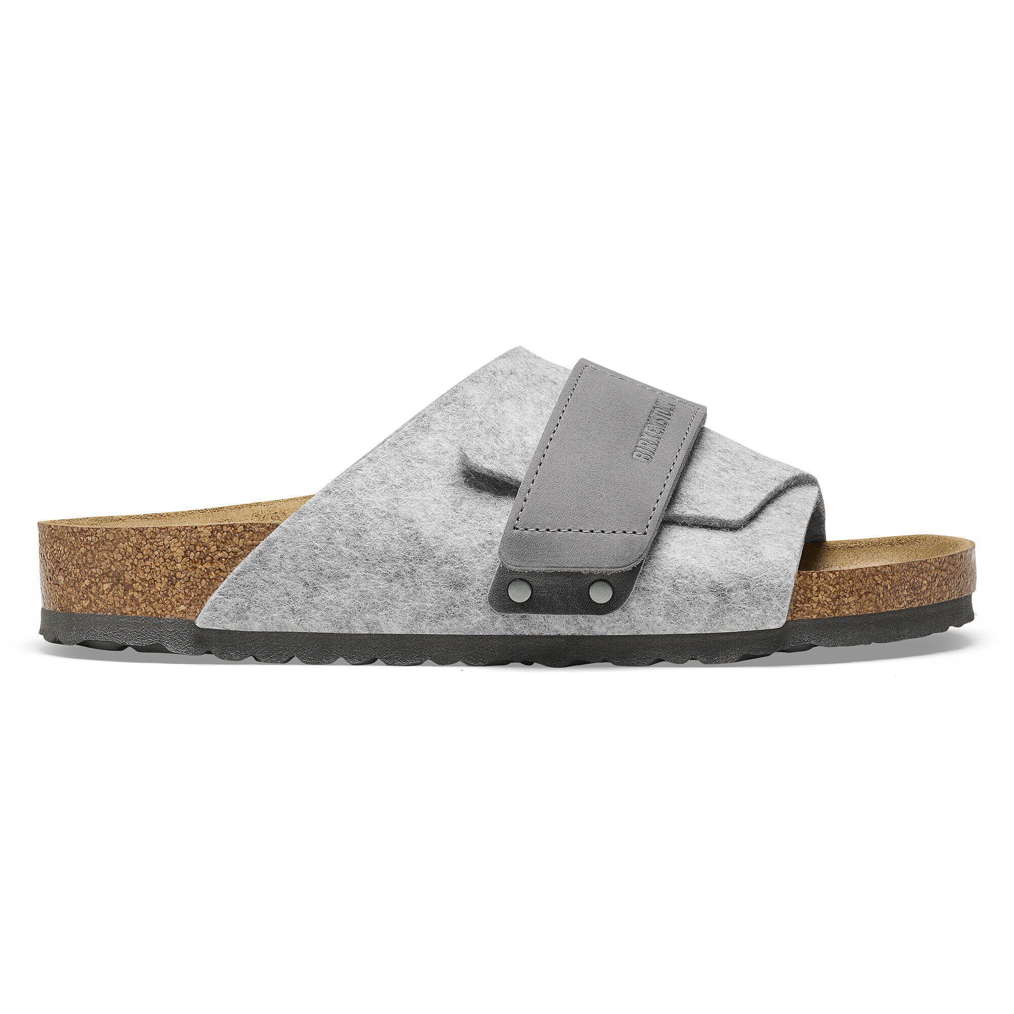 Kyoto Leather/Textile/Felt Light Gray
