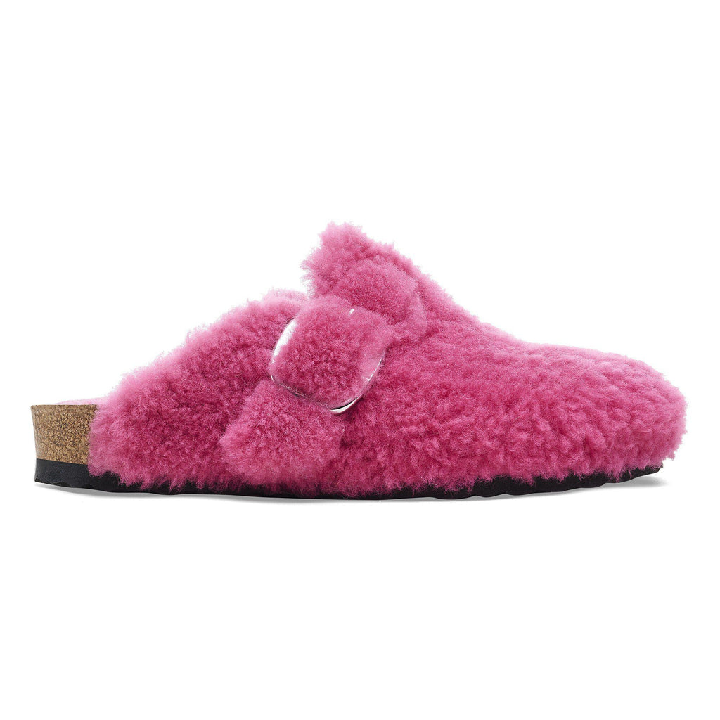 Boston Big Buckle Shearling Fuchsia Tulip
