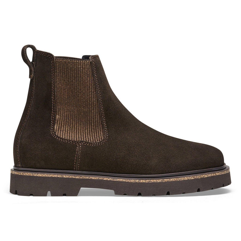Highwood Slip On Women Suede Leather Mocha
