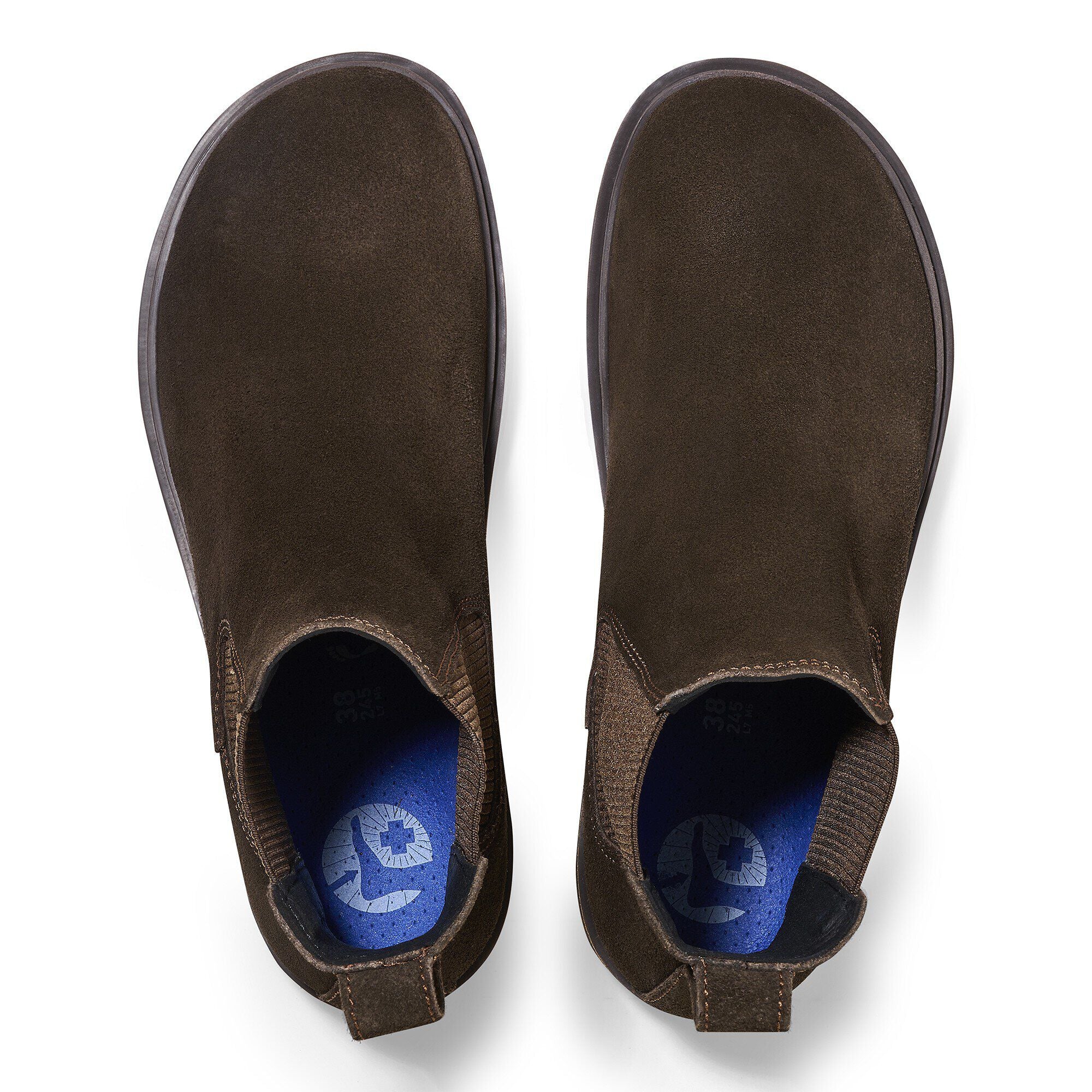 Highwood Slip On Women Suede Leather Mocha