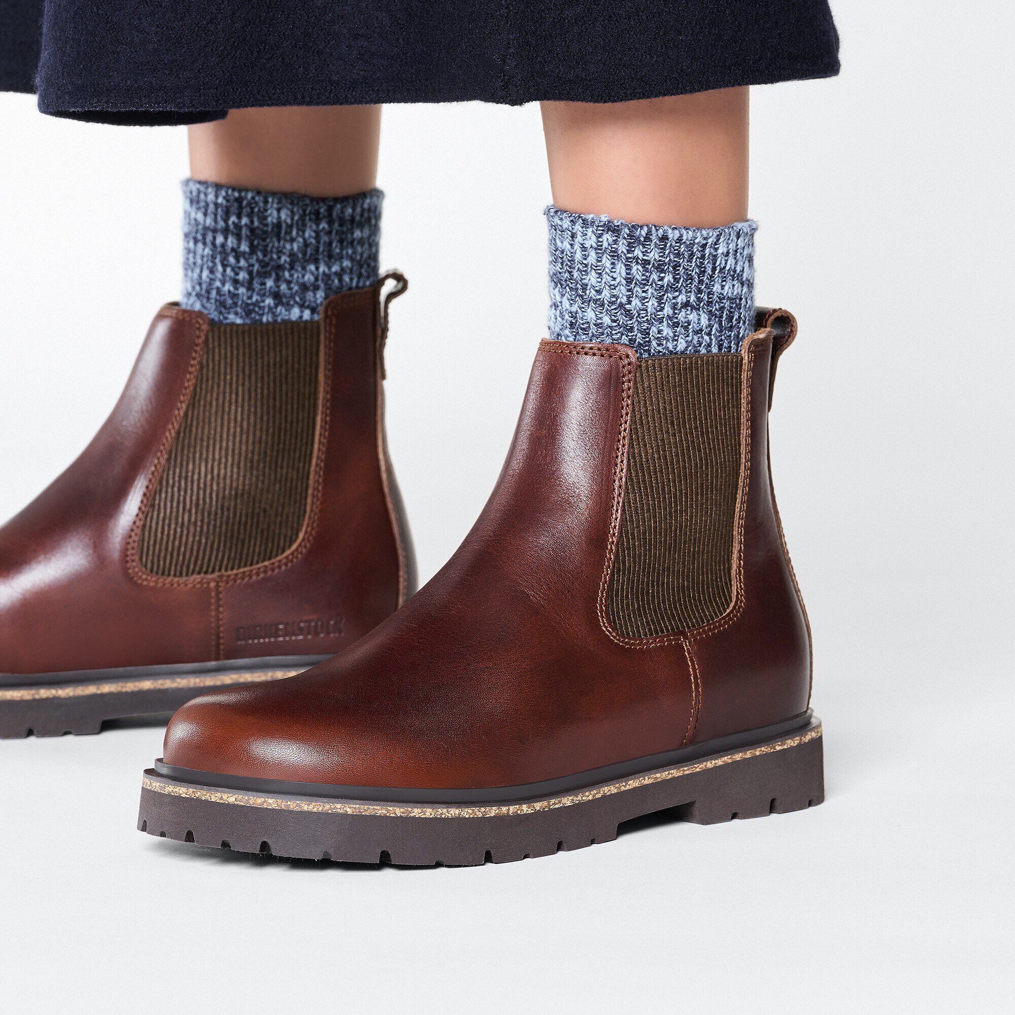 Highwood Slip On Women Natural Leather