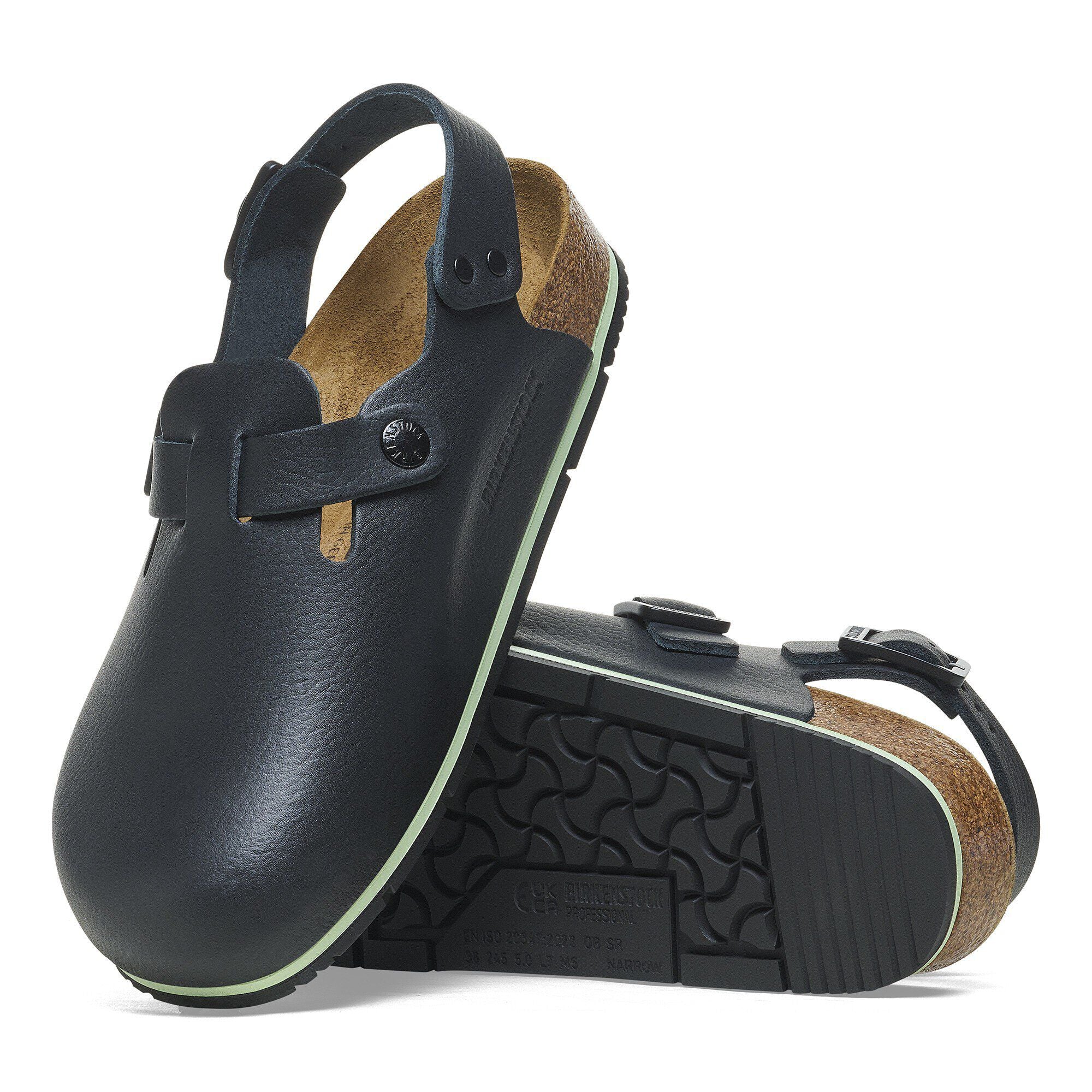 Tokio Pro Natural Coated Leather Black