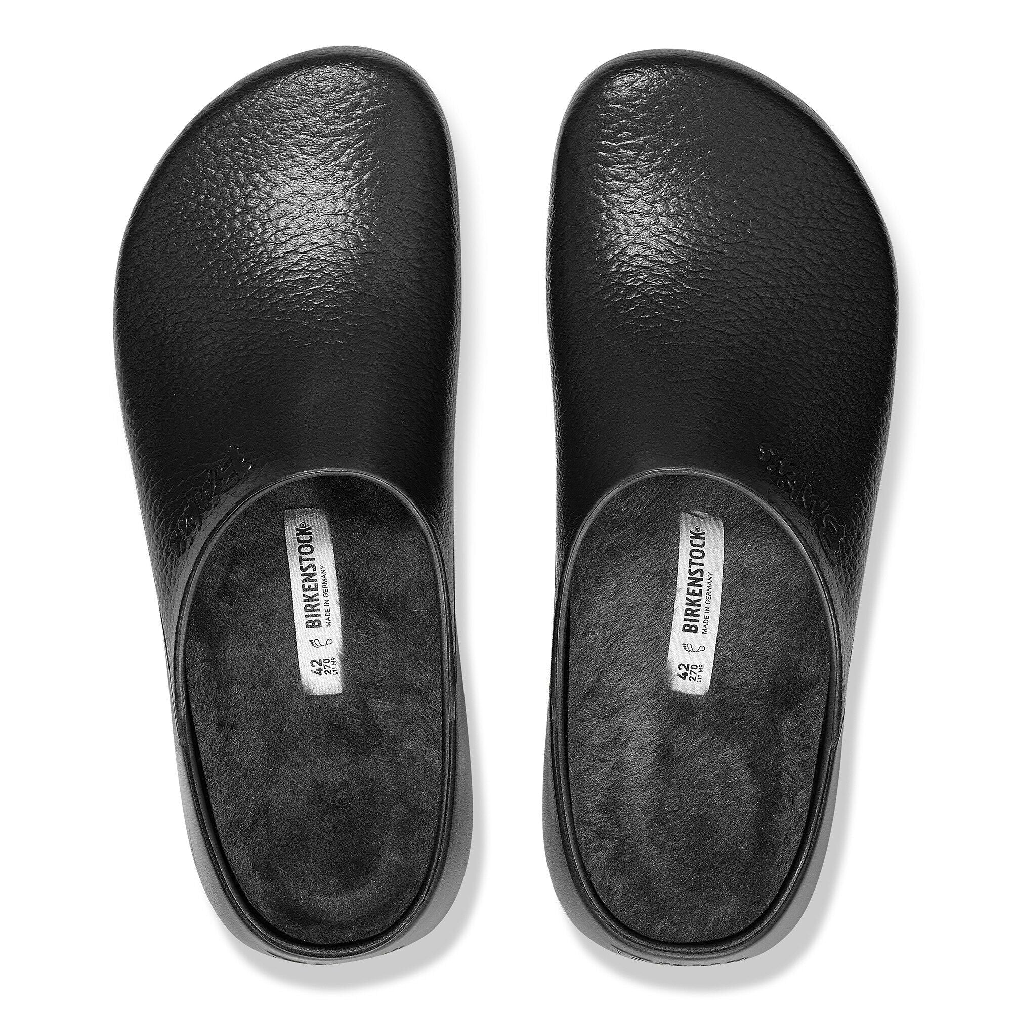 Super-Birki Shearling Polyurethane Jet Black
