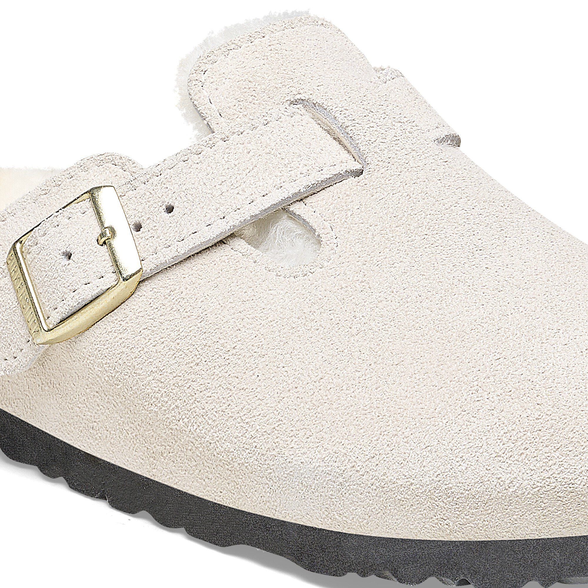 Boston Shearling Suede Leather