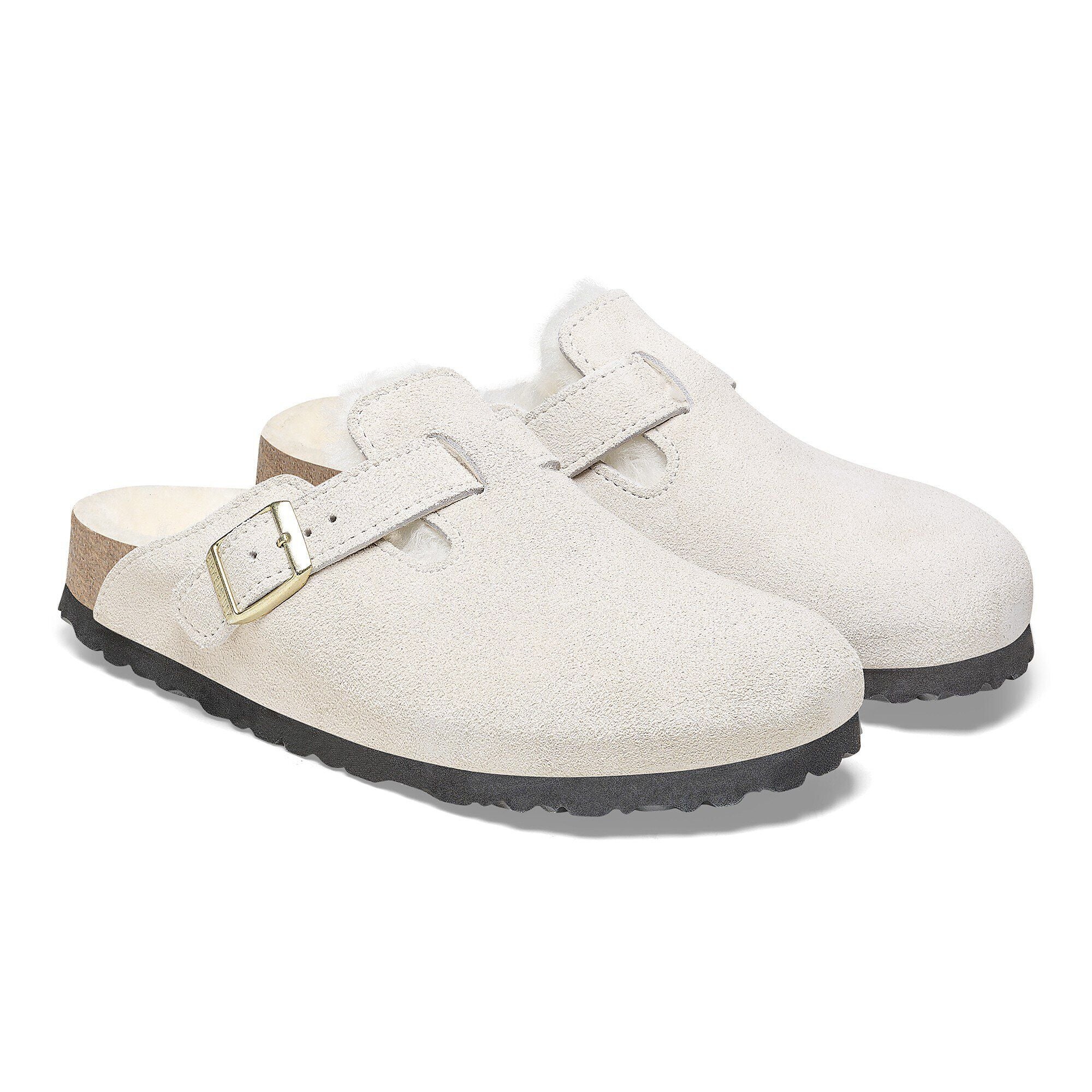 Boston Shearling Suede Leather