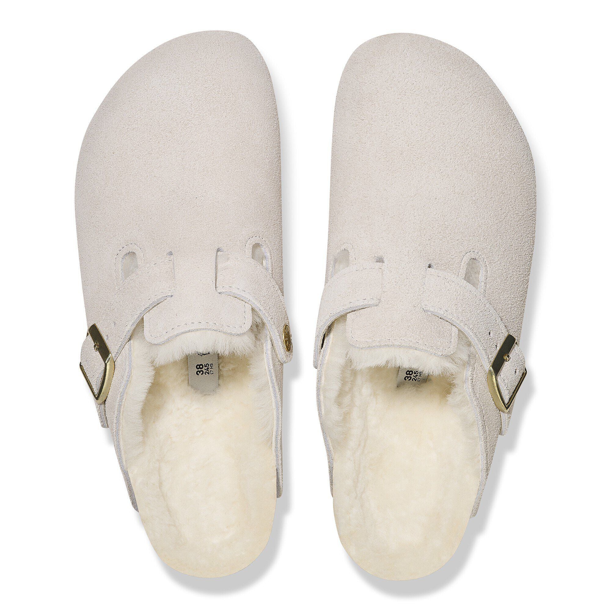 Boston Shearling Suede Leather