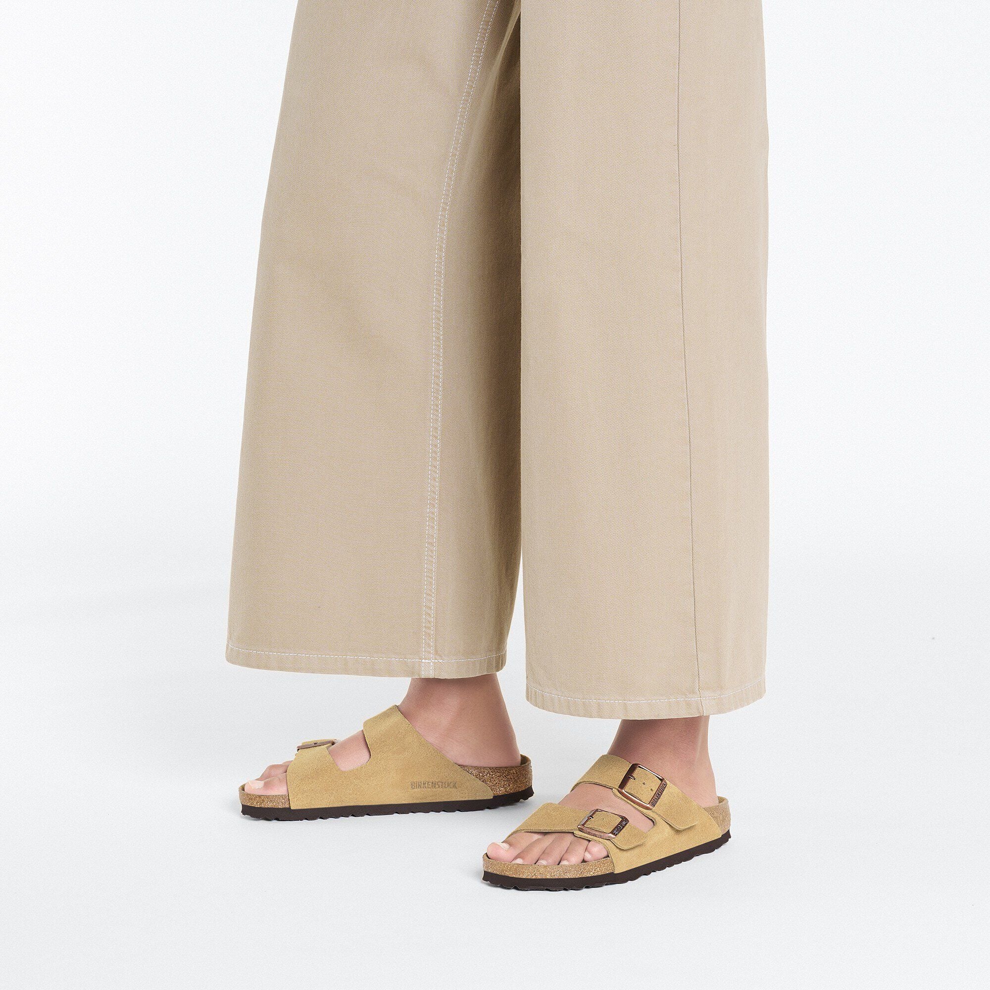 Arizona Suede Leather Latte Cream