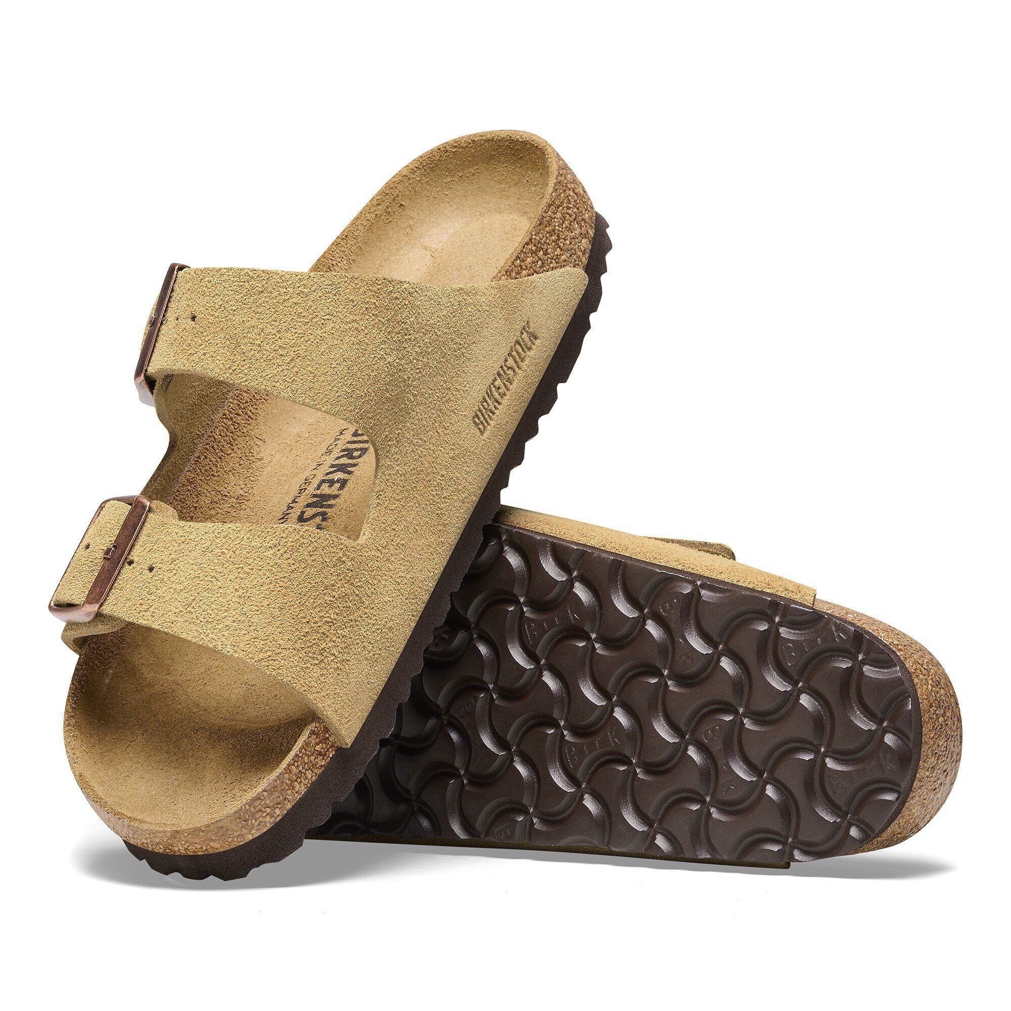 Arizona Suede Leather Latte Cream