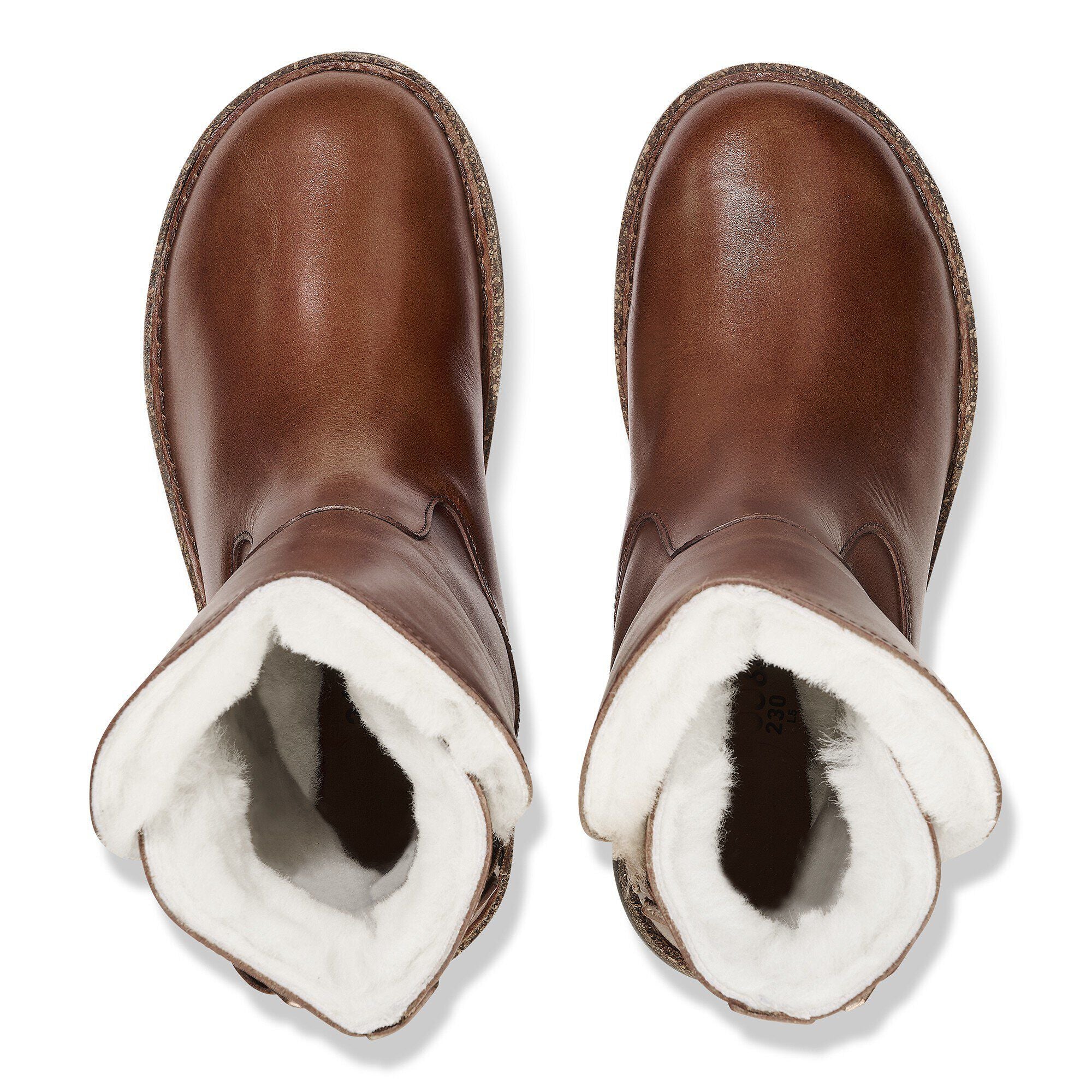 Uppsala Shearling Natural Leather