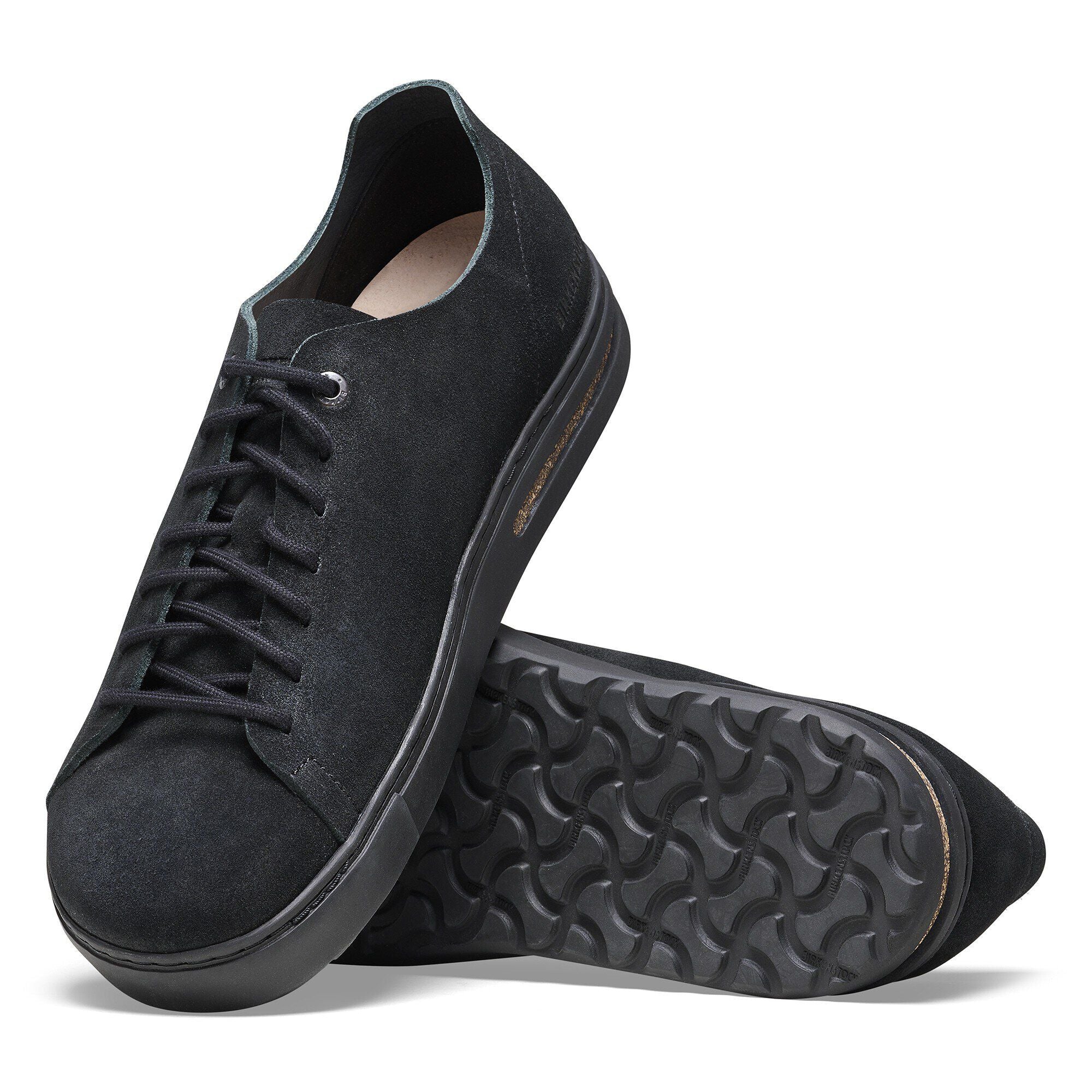 Bend Low Decon Nubuck Leather Triple Black