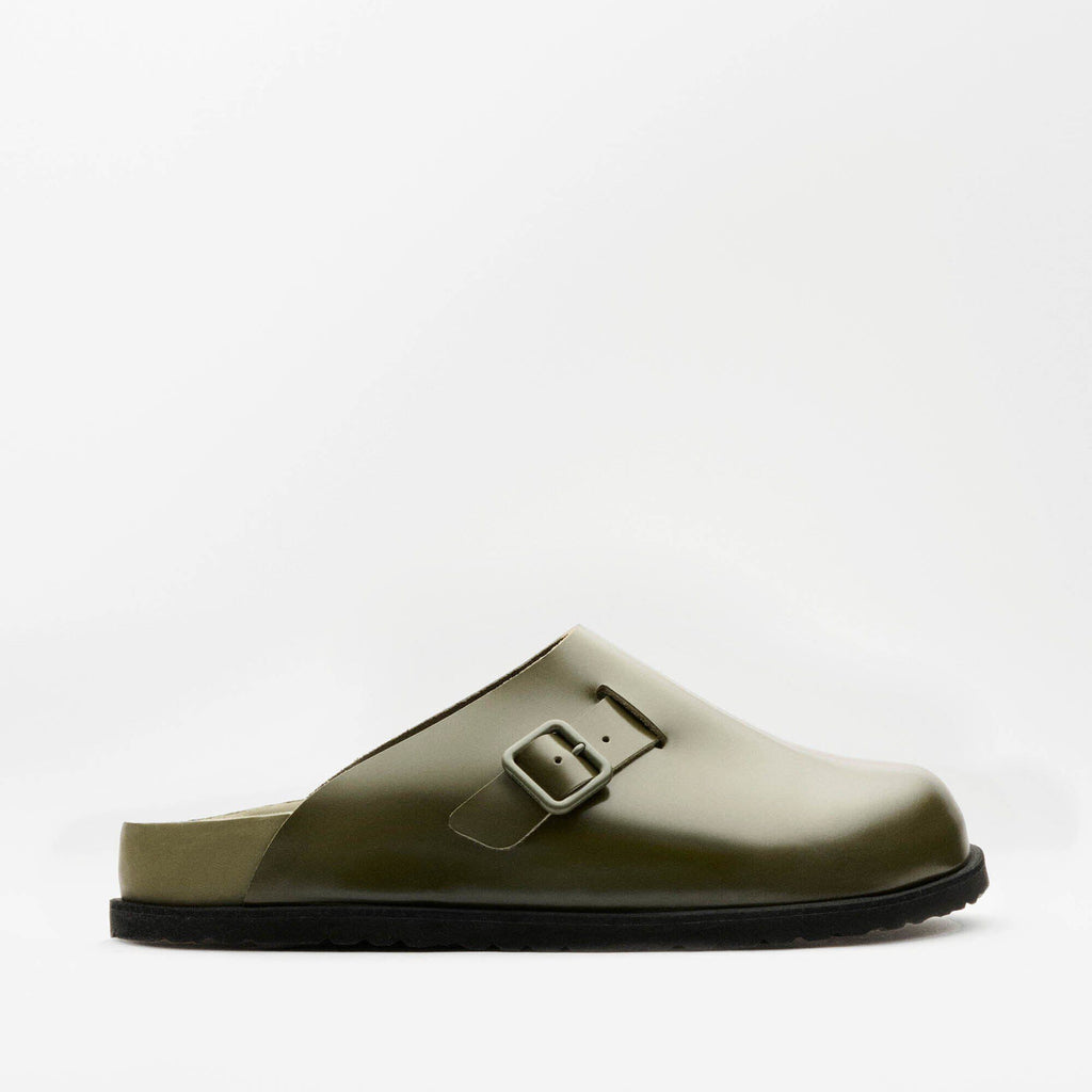 33 Dougal Leather Moss Green