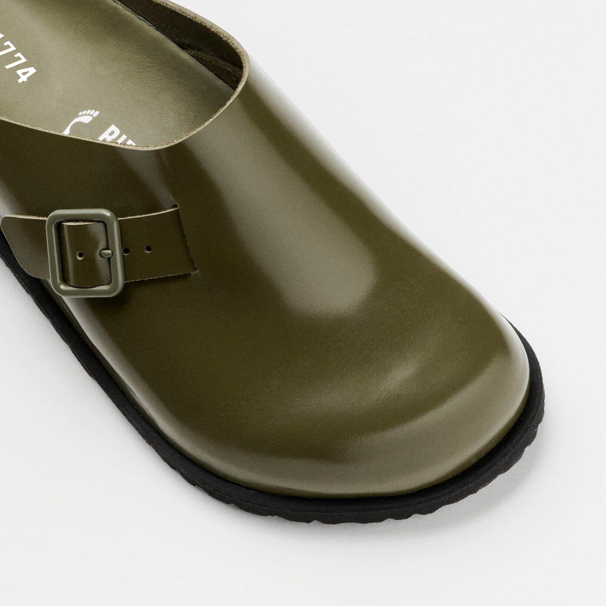 33 Dougal Leather Moss Green