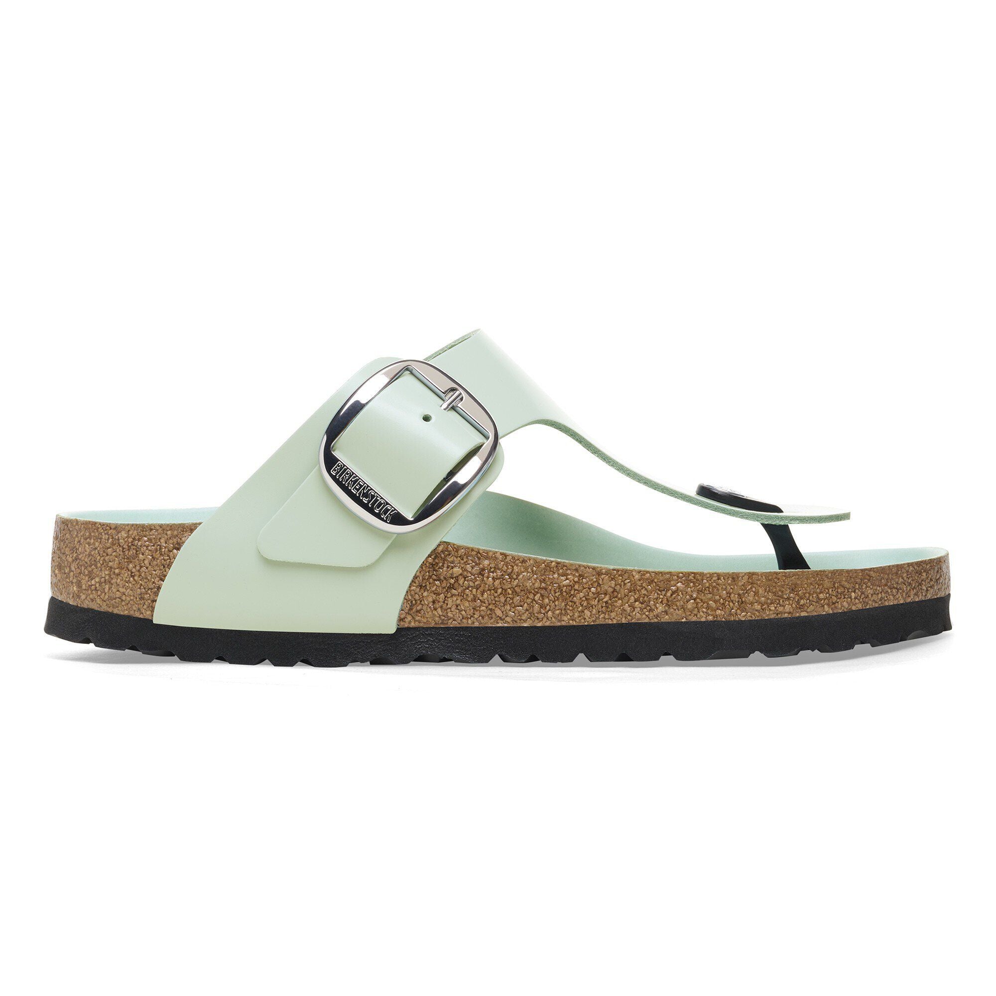 Gizeh Big Buckle Natural Leather Patent