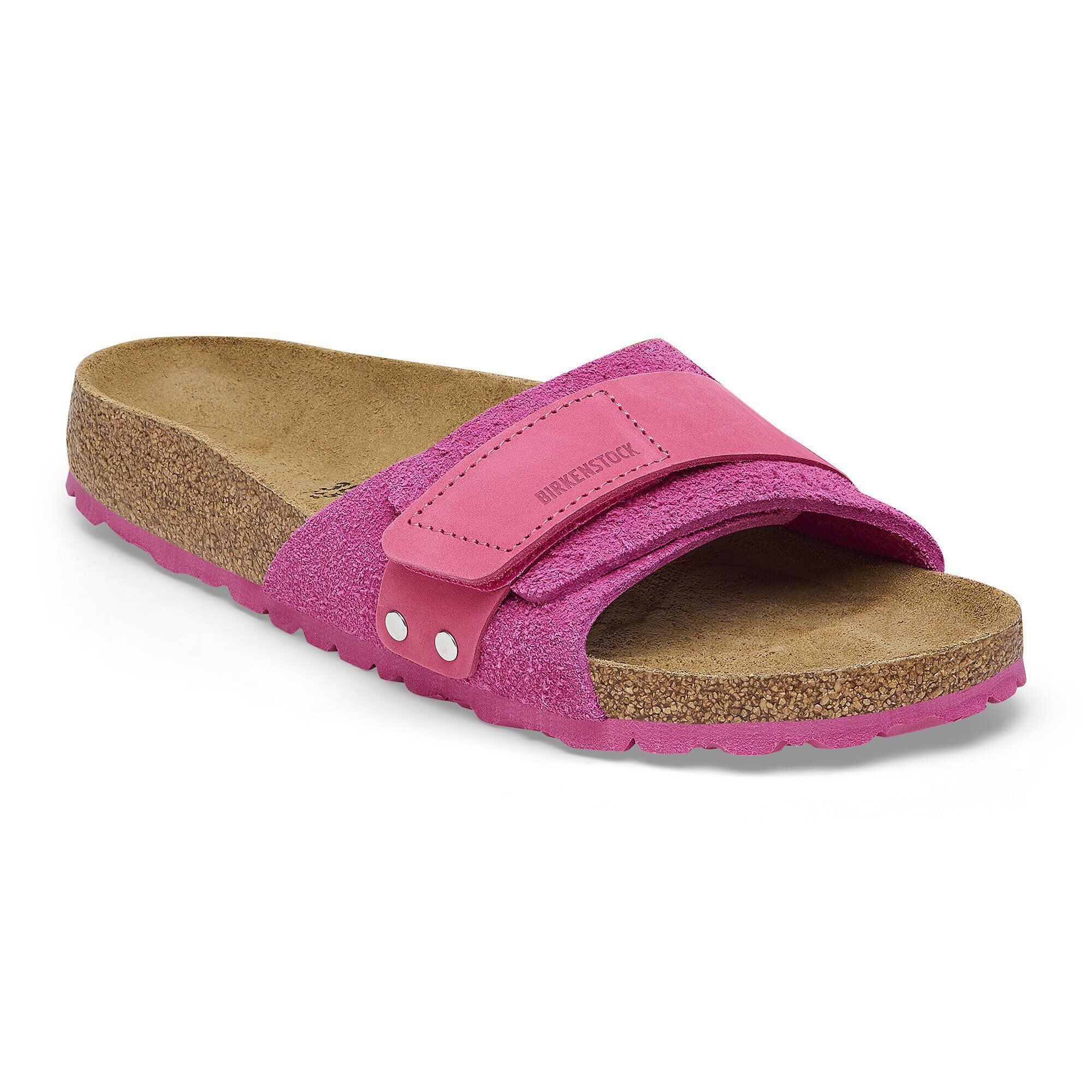 Oita Nubuck-Suede Leather Fuchsia Tulip
