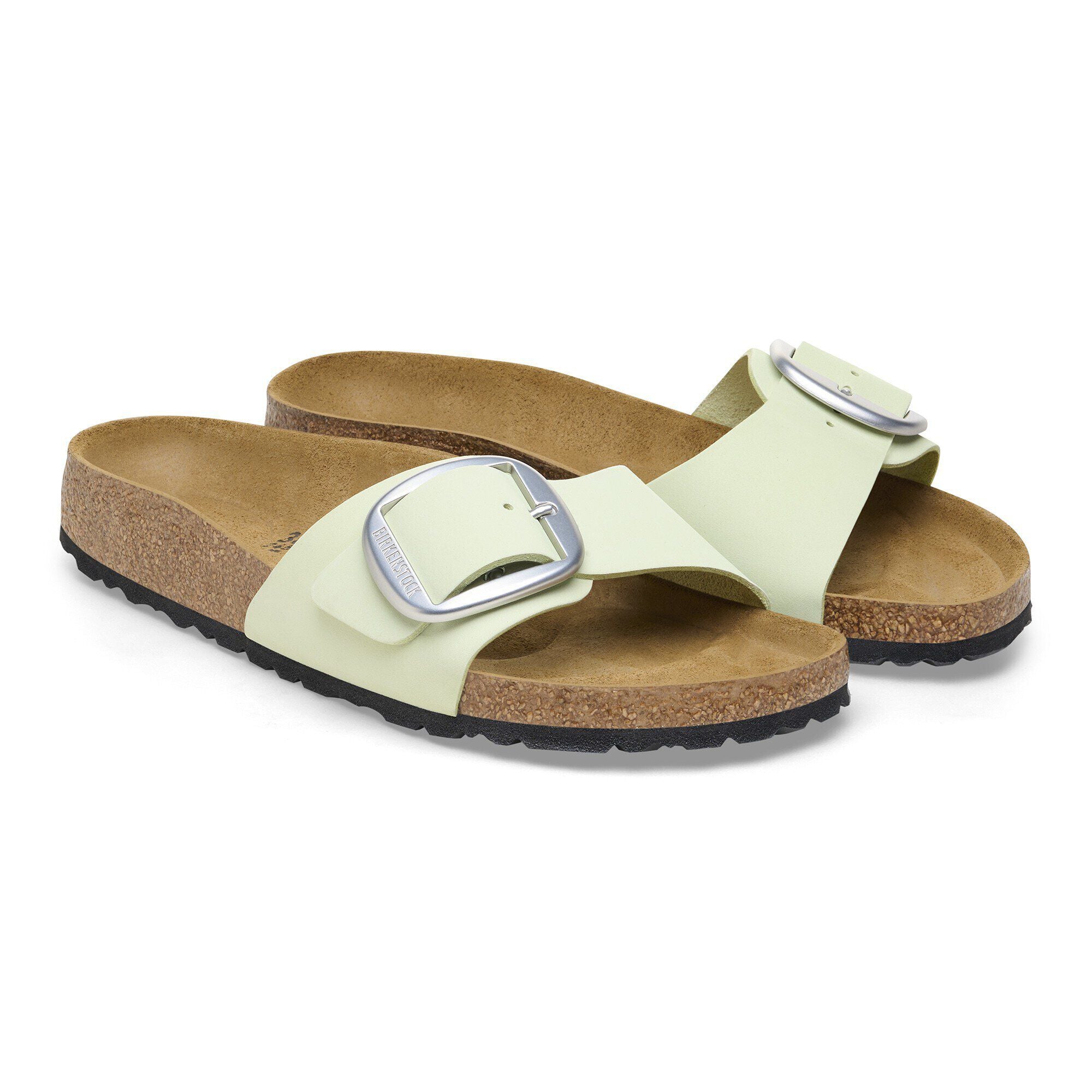 Madrid Big Buckle Nubuck Leather