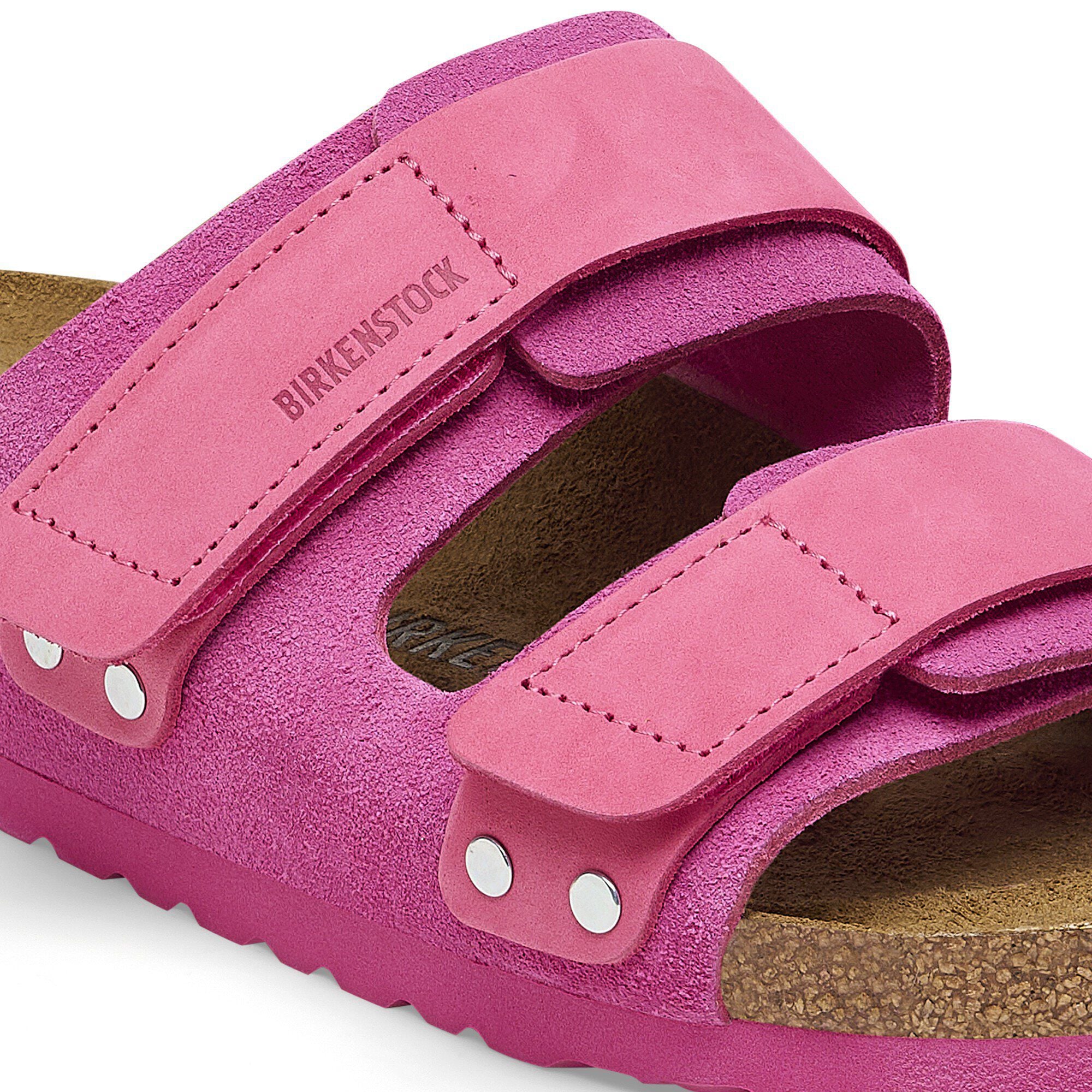Uji Nubuck-Suede Leather Fuchsia Tulip