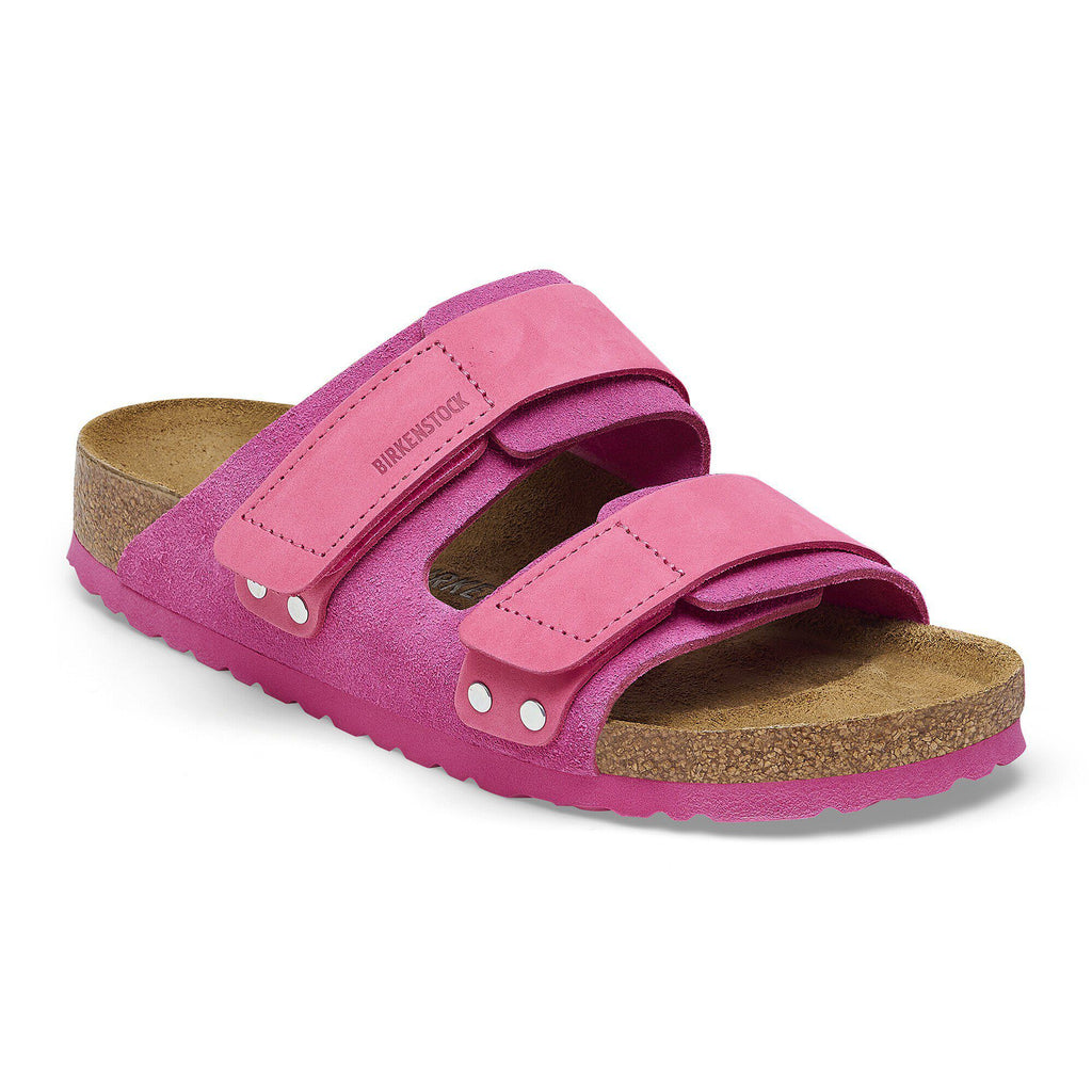 Uji Nubuck-Suede Leather Fuchsia Tulip