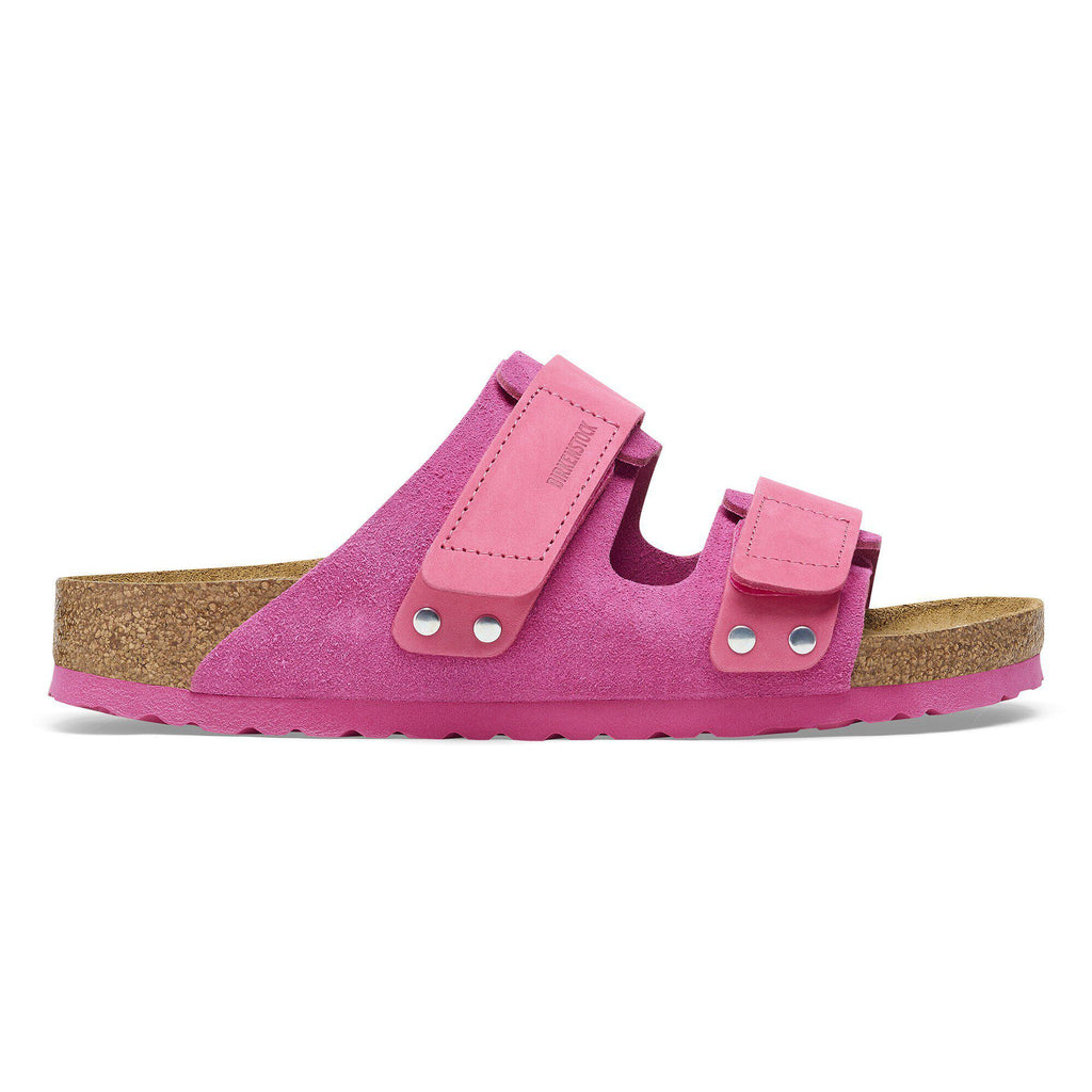 Uji Nubuck-Suede Leather Fuchsia Tulip