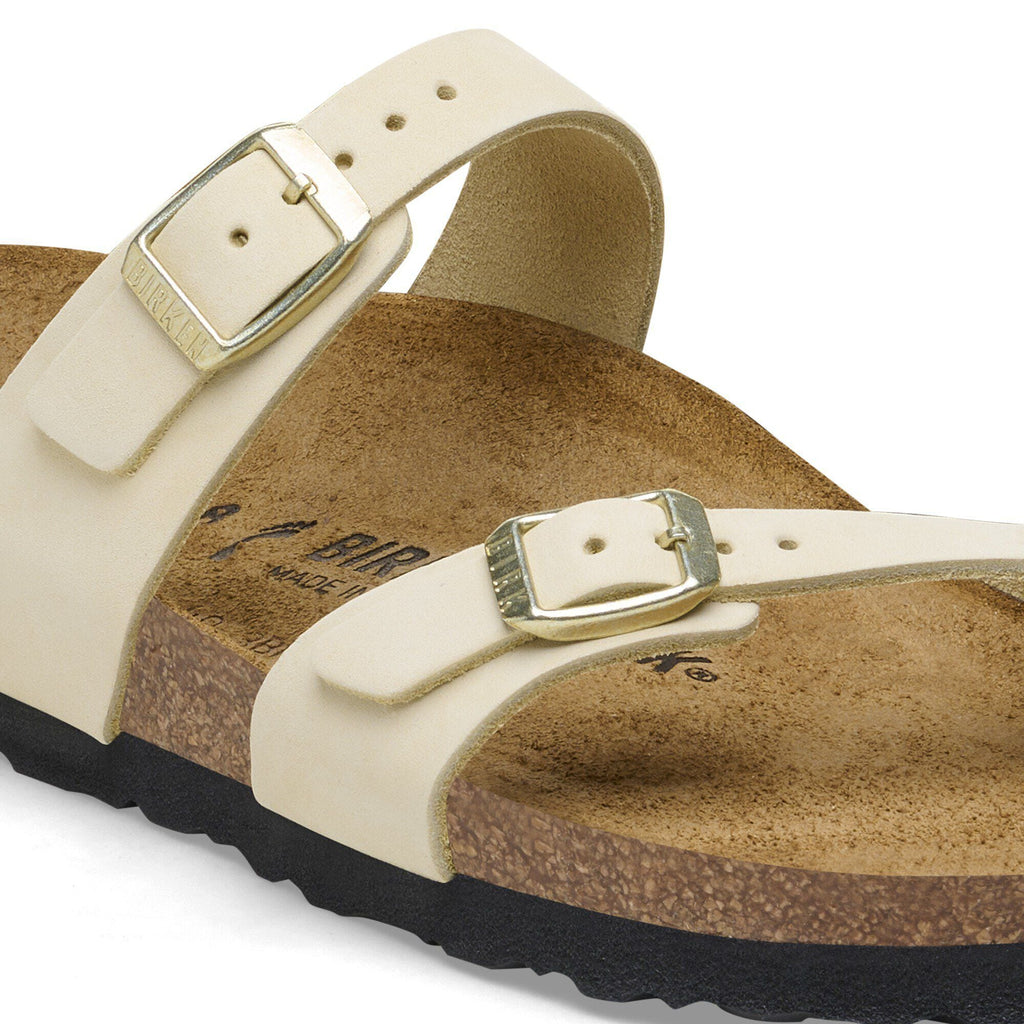 Mayari Nubuck Leather Ecru