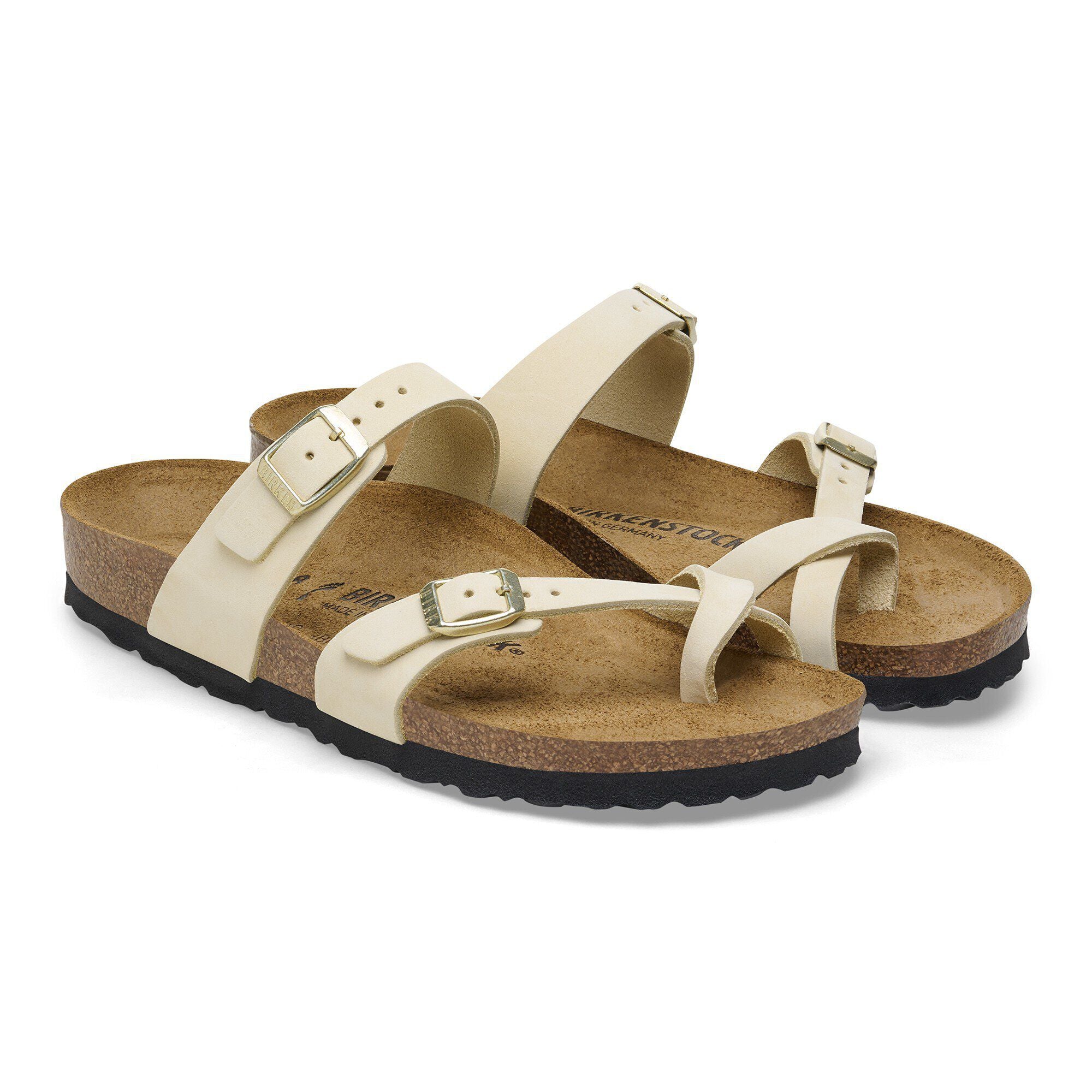 Mayari Nubuck Leather Ecru