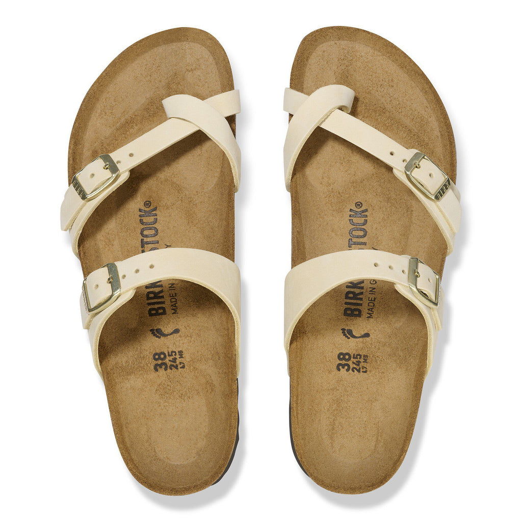 Mayari Nubuck Leather Ecru