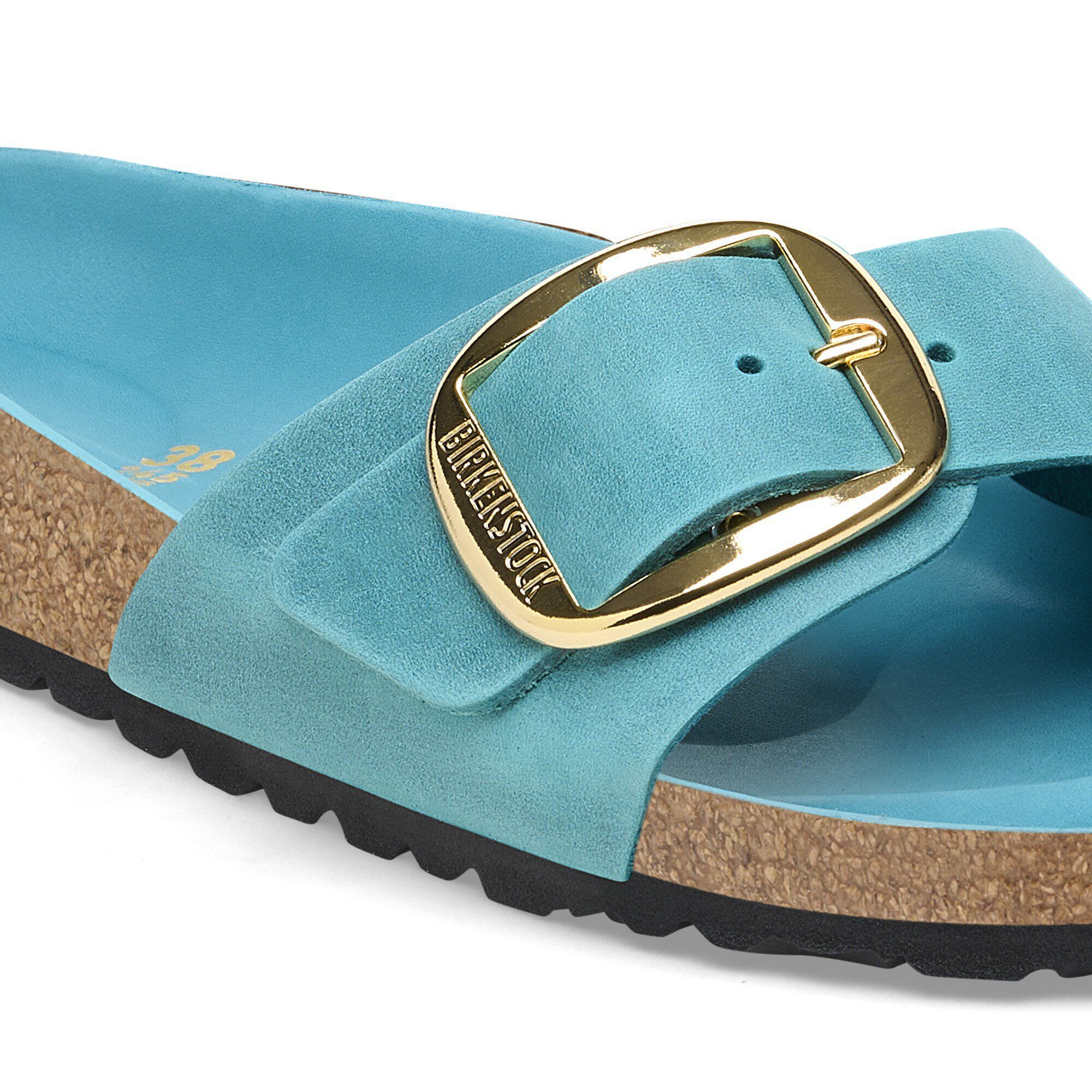 Madrid Big Buckle Natural Leather Oiled