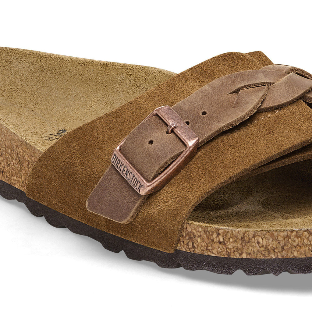 Oita Braided Suede Leather Mink