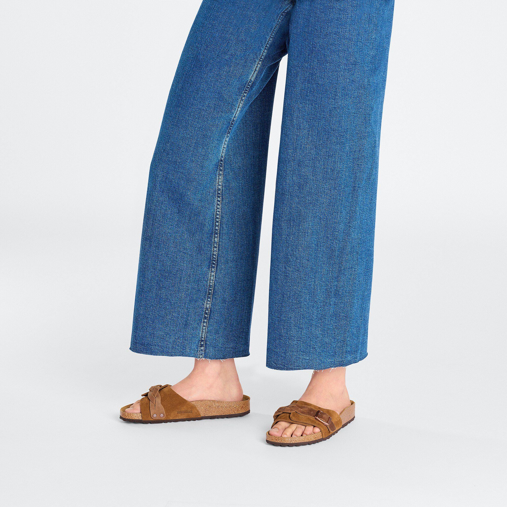 Oita Braided Suede Leather Mink