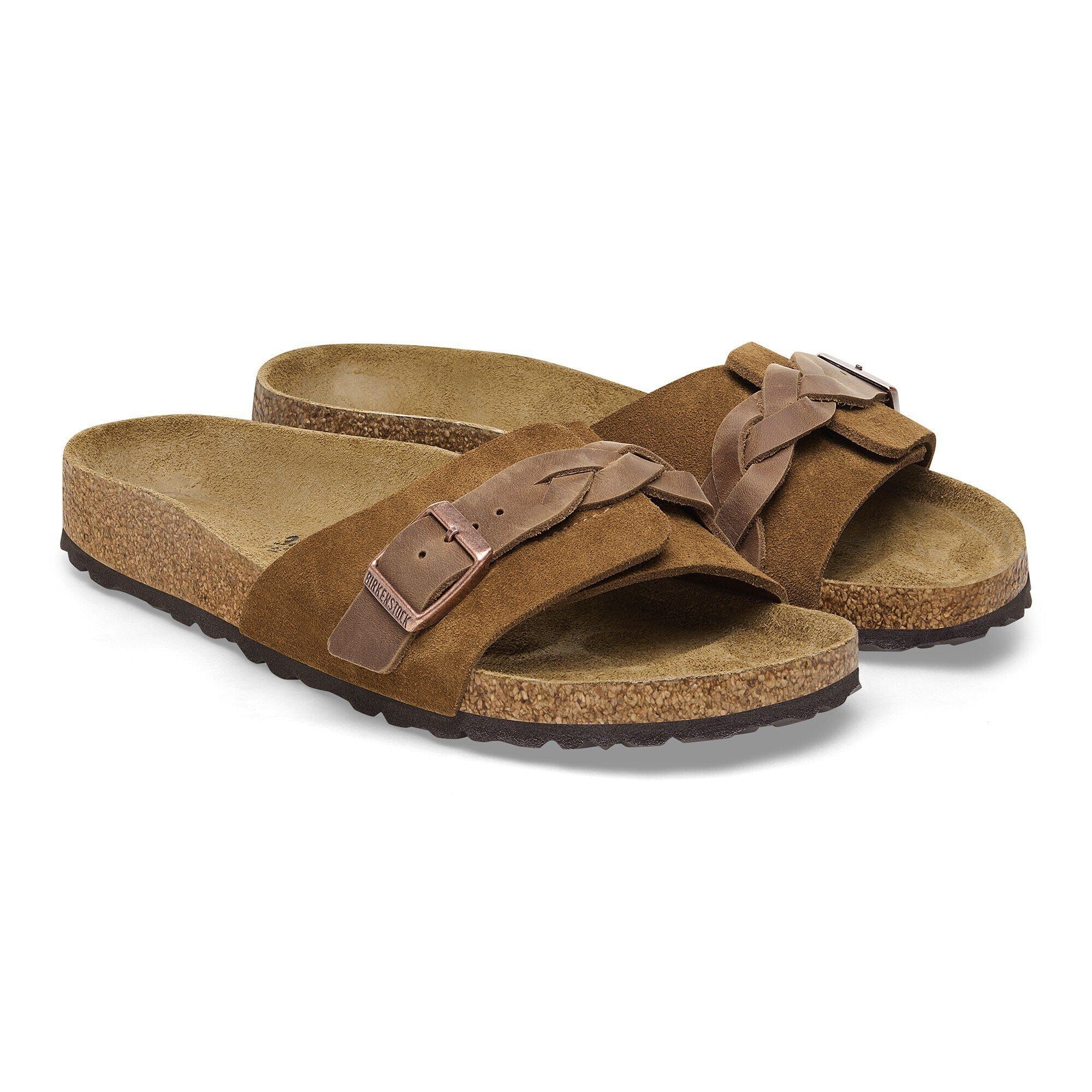 Oita Braided Suede Leather Mink