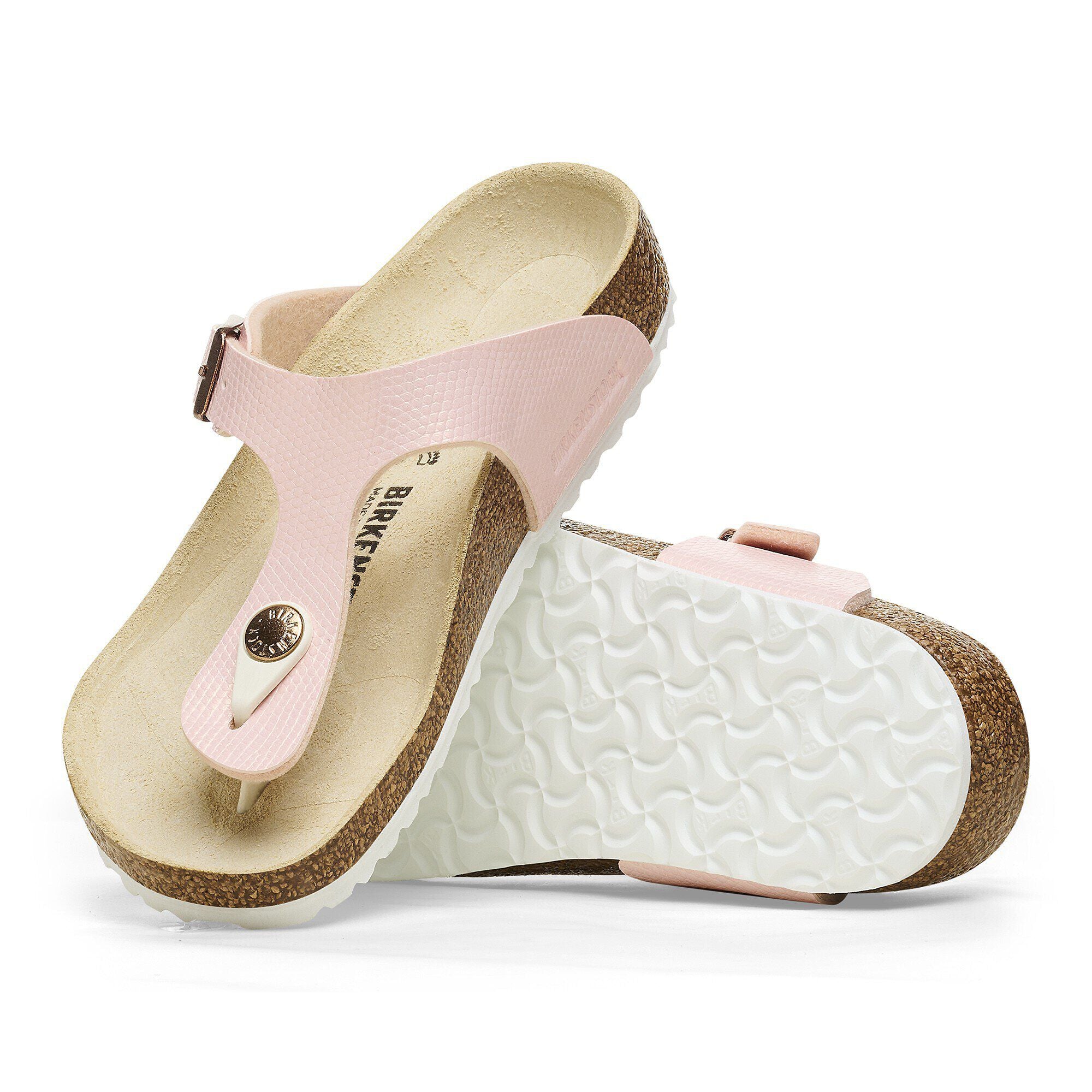 Gizeh Kids Birko-Flor Embossed Shiny Light Rose