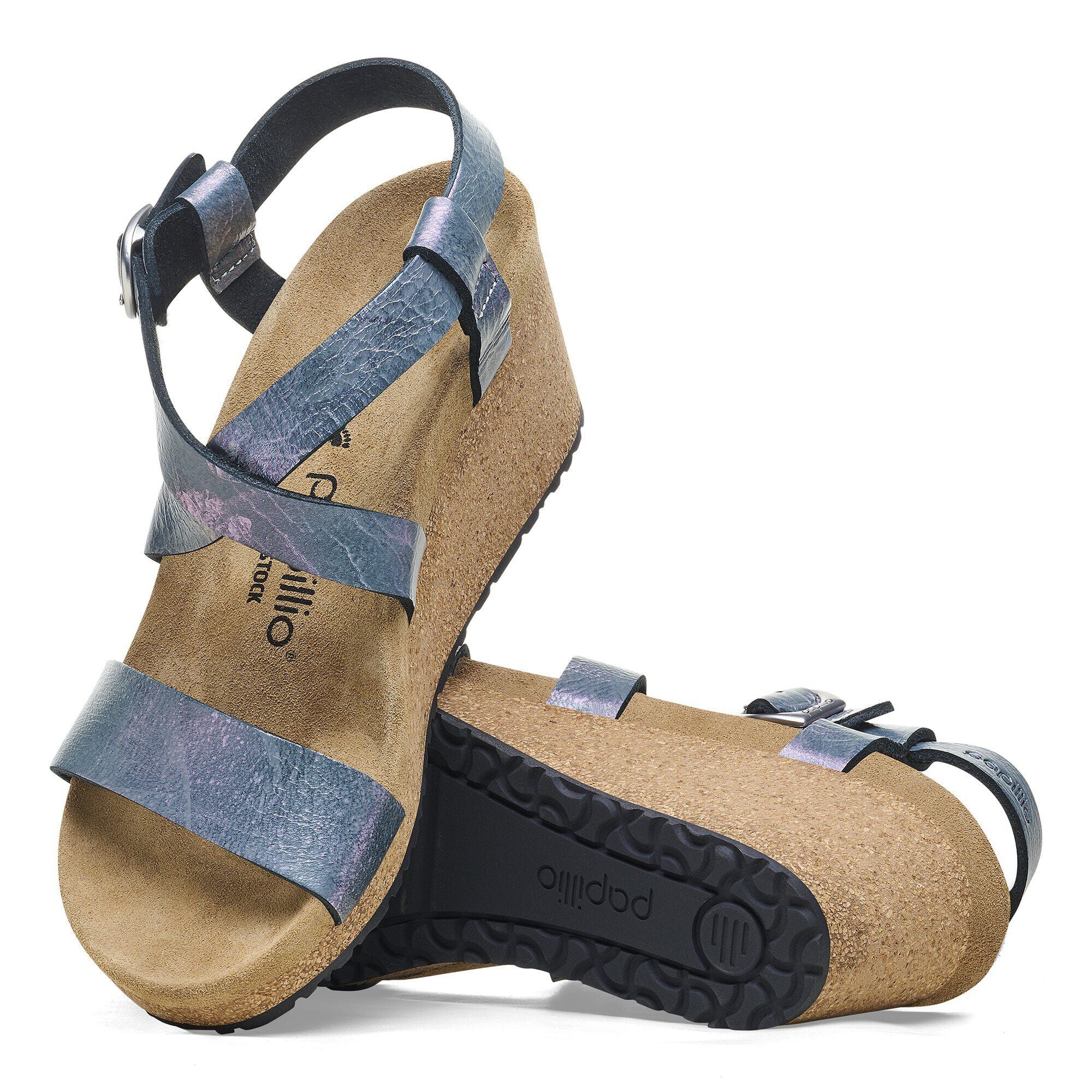 Sibyl Ring-Buckle Nubuck Leather