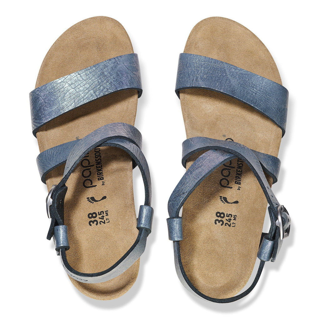Sibyl Ring-Buckle Nubuck Leather