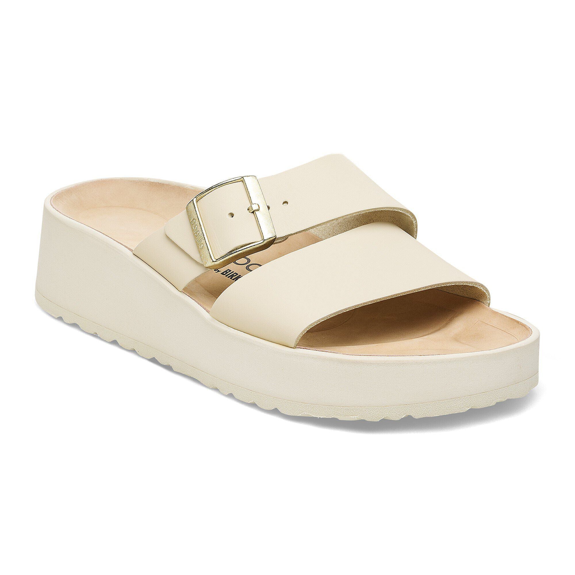 Almina Leather Ecru